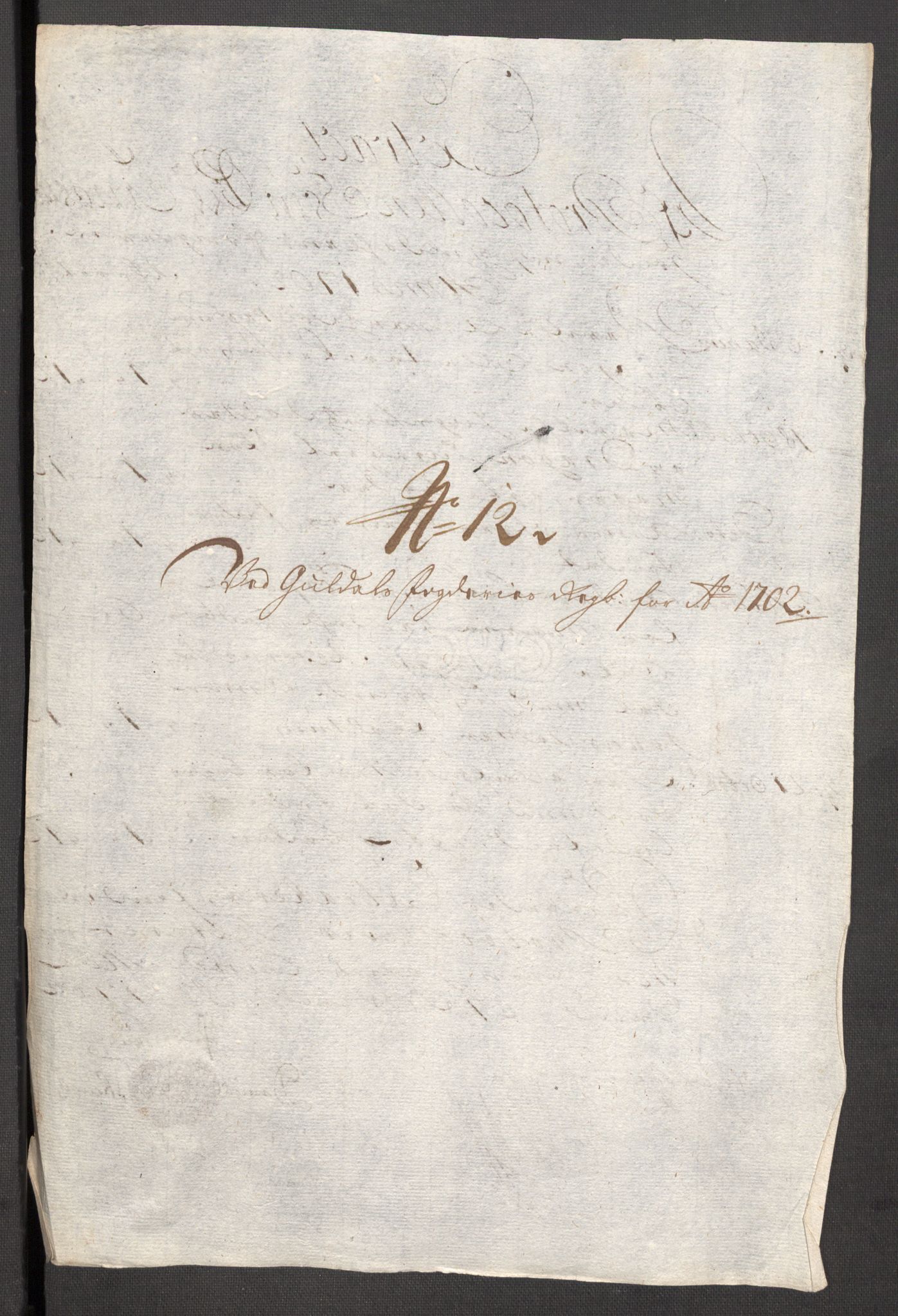 Rentekammeret inntil 1814, Reviderte regnskaper, Fogderegnskap, RA/EA-4092/R60/L3952: Fogderegnskap Orkdal og Gauldal, 1702, p. 334