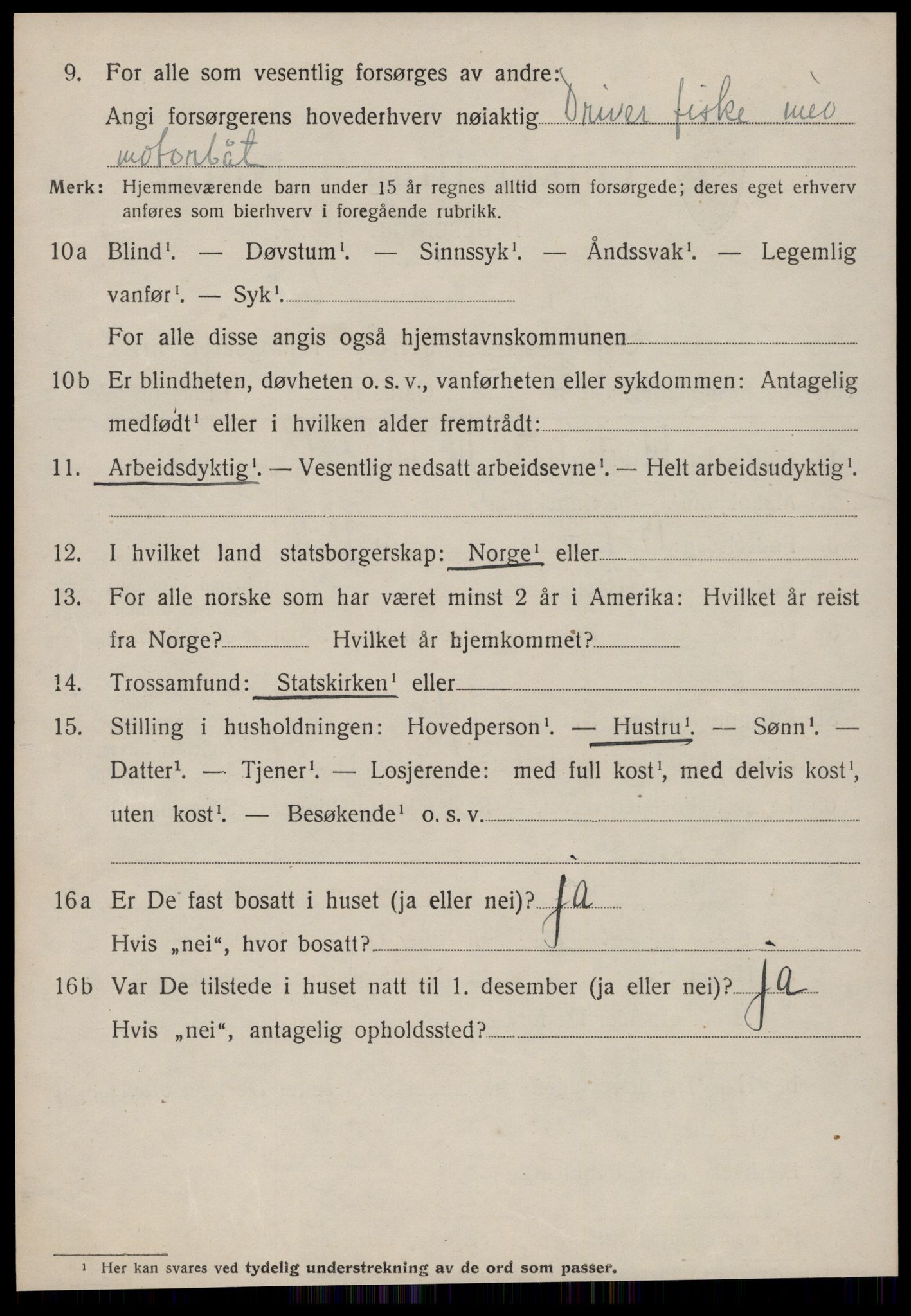 SAT, 1920 census for Sykkylven, 1920, p. 1962