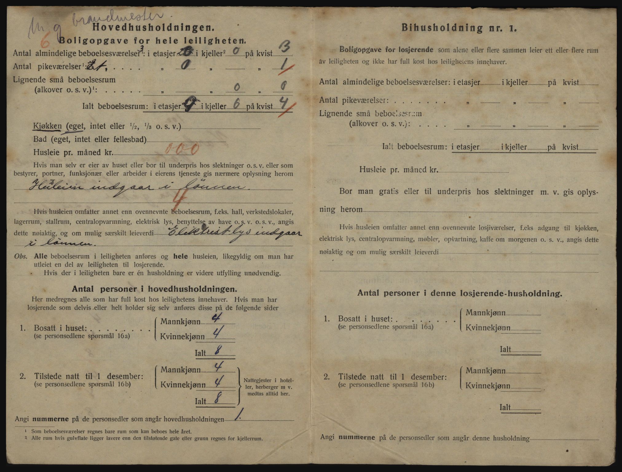 SATØ, 1920 census for Vardø, 1920, p. 2124