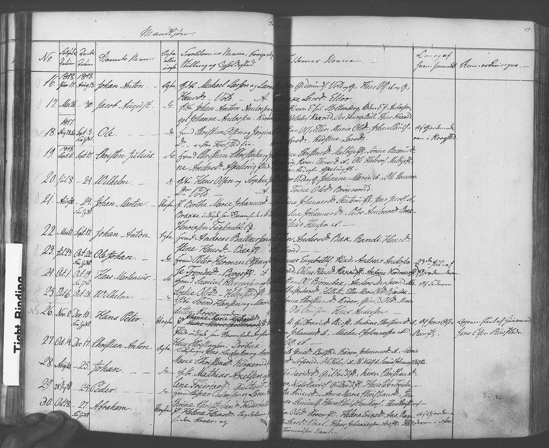 Ås prestekontor Kirkebøker, SAO/A-10894/F/Fa/L0006: Parish register (official) no. I 6, 1841-1853, p. 116-117