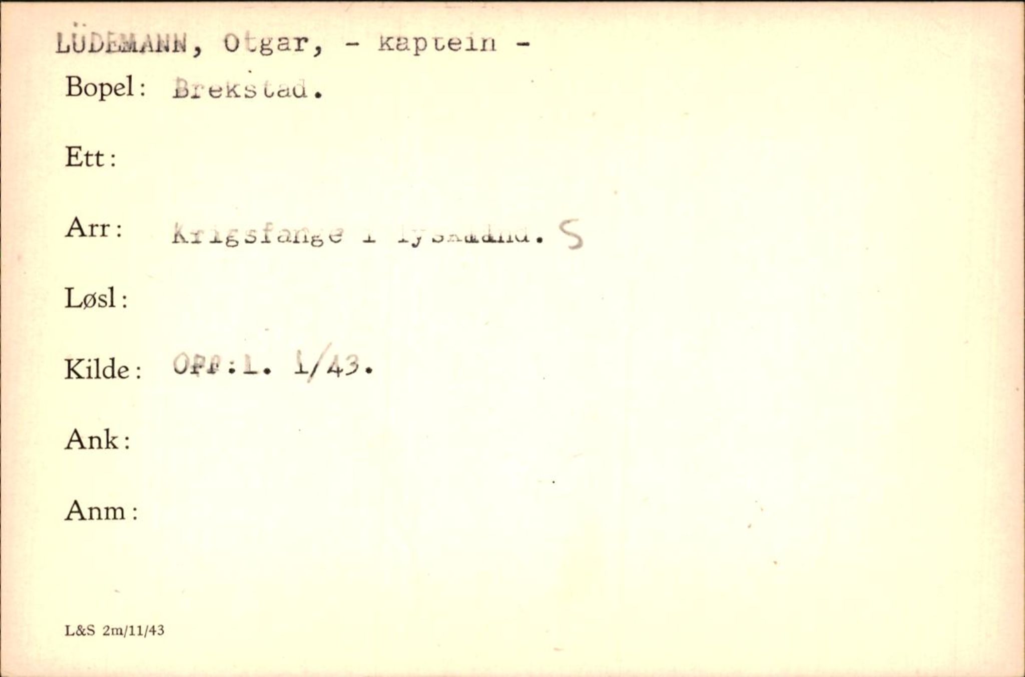 Forsvaret, Forsvarets krigshistoriske avdeling, AV/RA-RAFA-2017/Y/Yf/L0200: II-C-11-2102  -  Norske krigsfanger i Tyskland, 1940-1945, p. 656