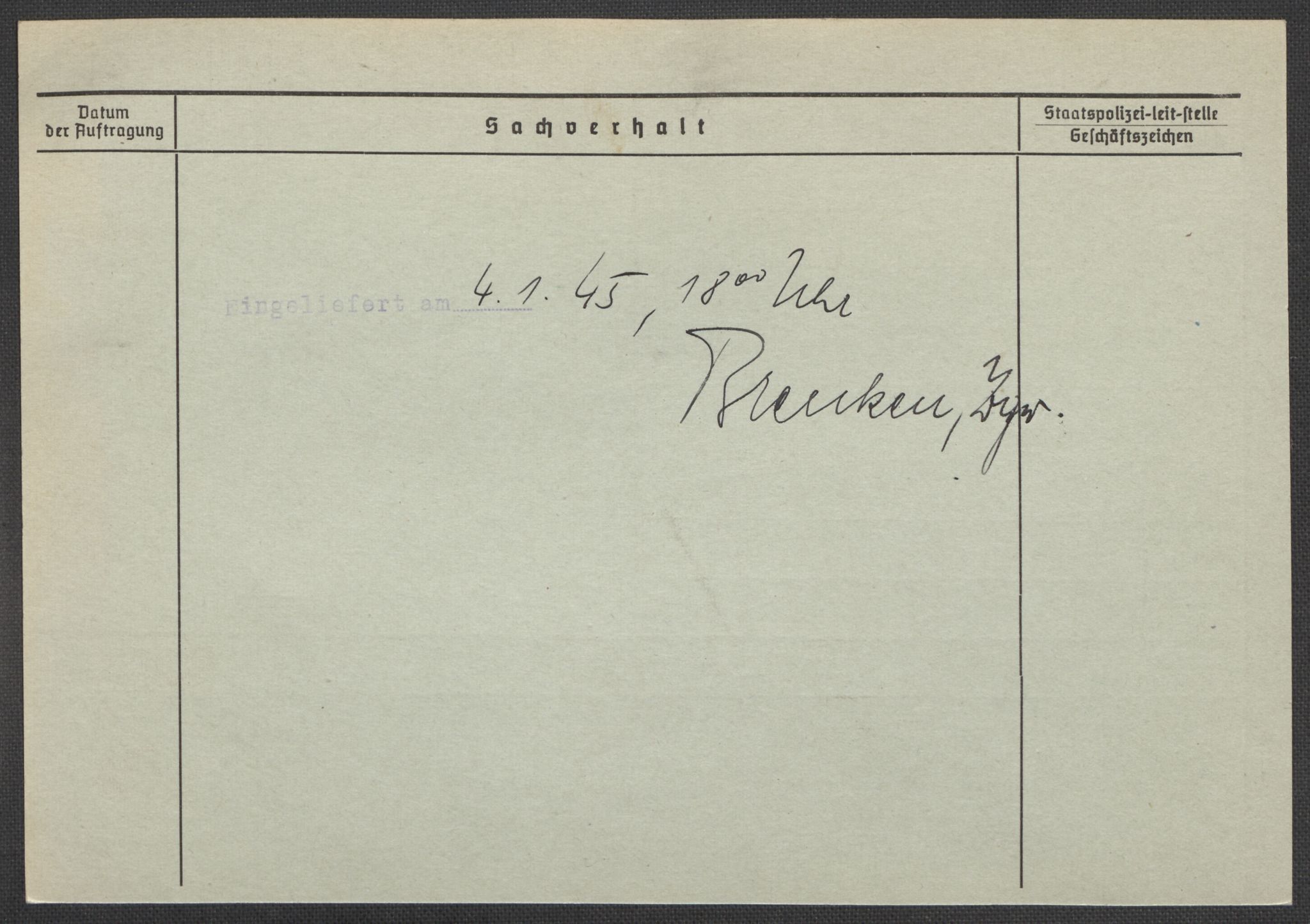 Befehlshaber der Sicherheitspolizei und des SD, AV/RA-RAFA-5969/E/Ea/Eaa/L0005: Register over norske fanger i Møllergata 19: Hø-Kj, 1940-1945, p. 123