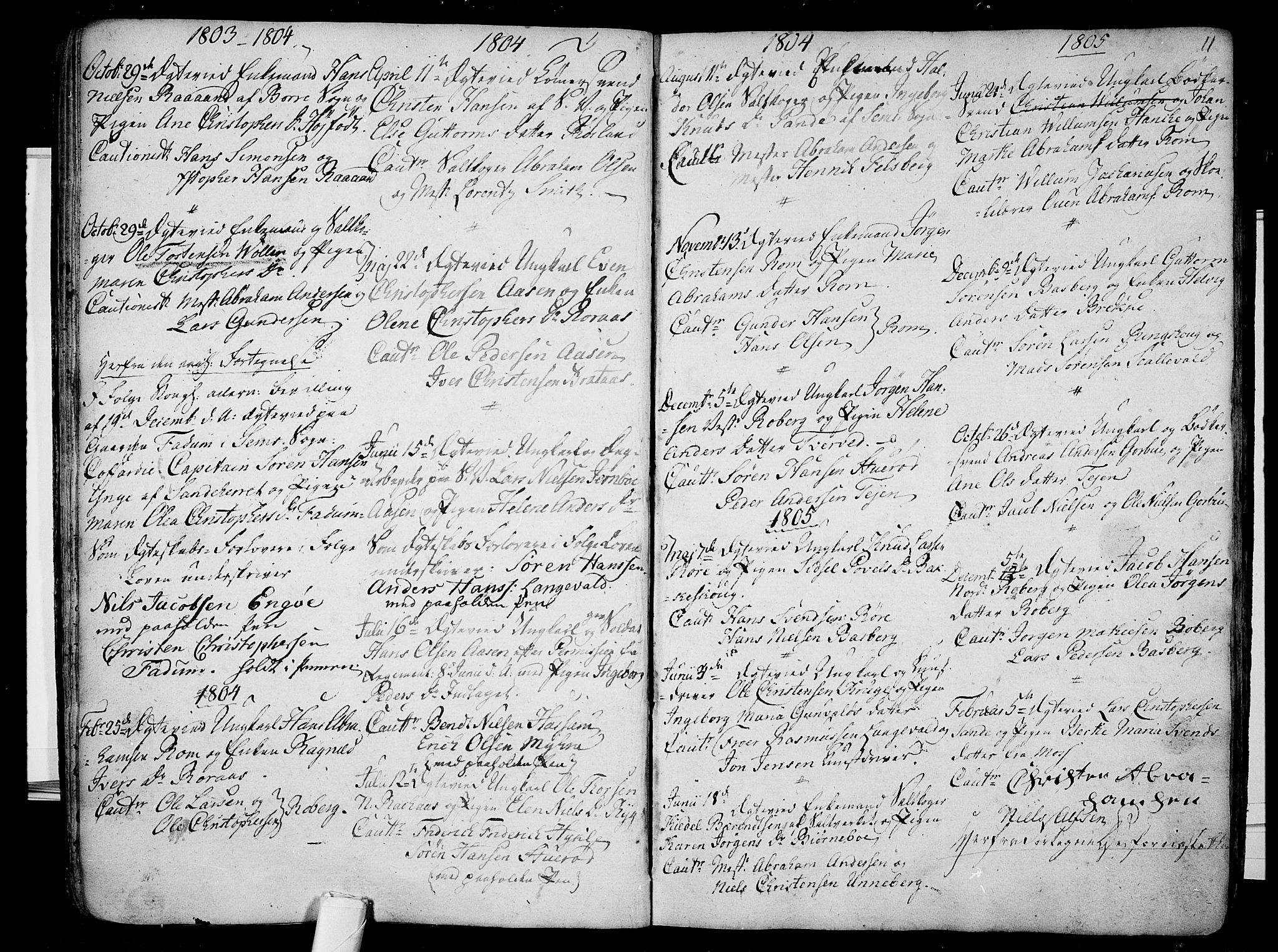 Sem kirkebøker, AV/SAKO-A-5/F/Fb/L0003: Parish register (official) no. II 3, 1792-1814, p. 11