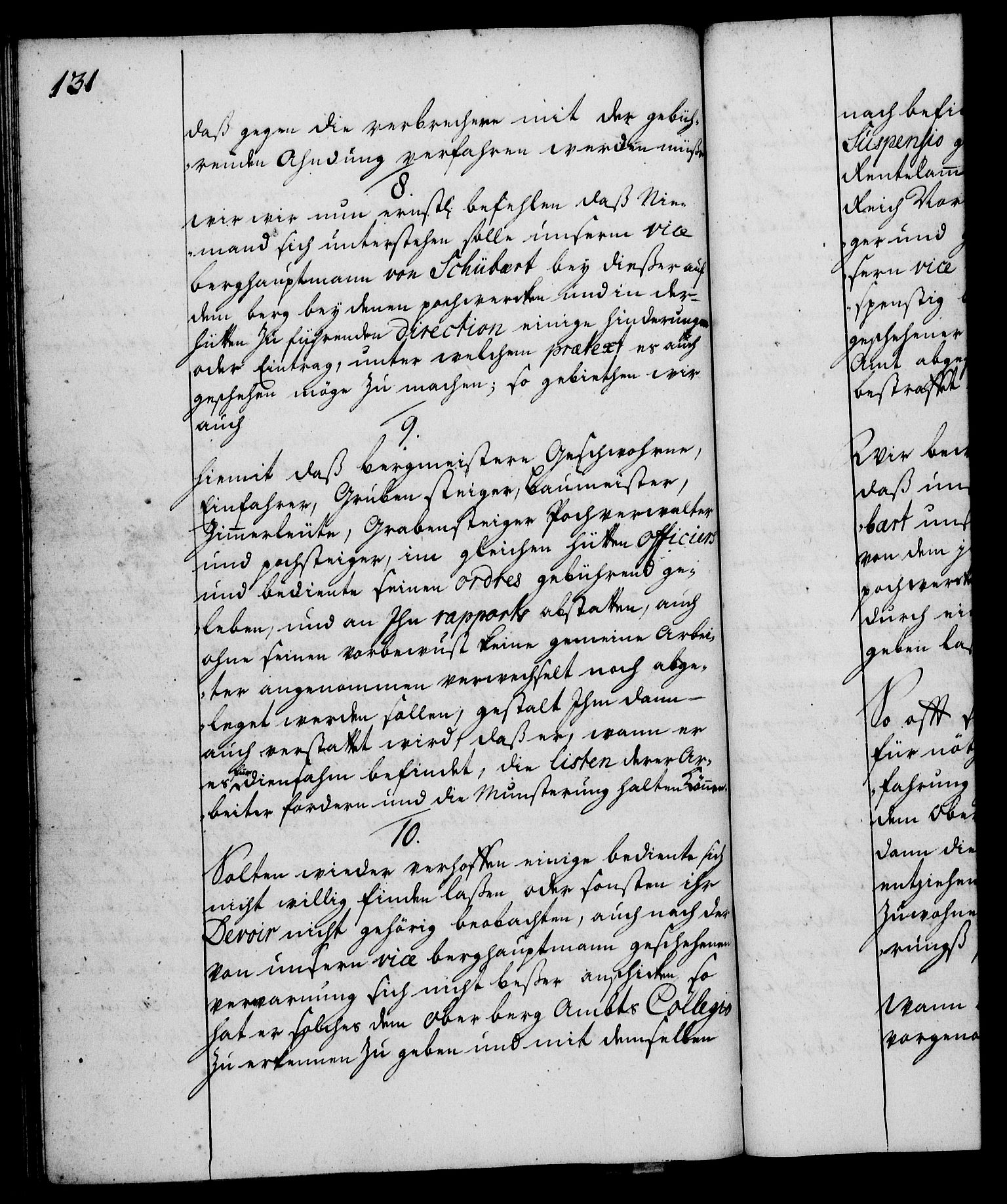 Rentekammeret, Kammerkanselliet, RA/EA-3111/G/Gg/Ggi/L0002: Norsk instruksjonsprotokoll med register (merket RK 53.35), 1729-1751, p. 131