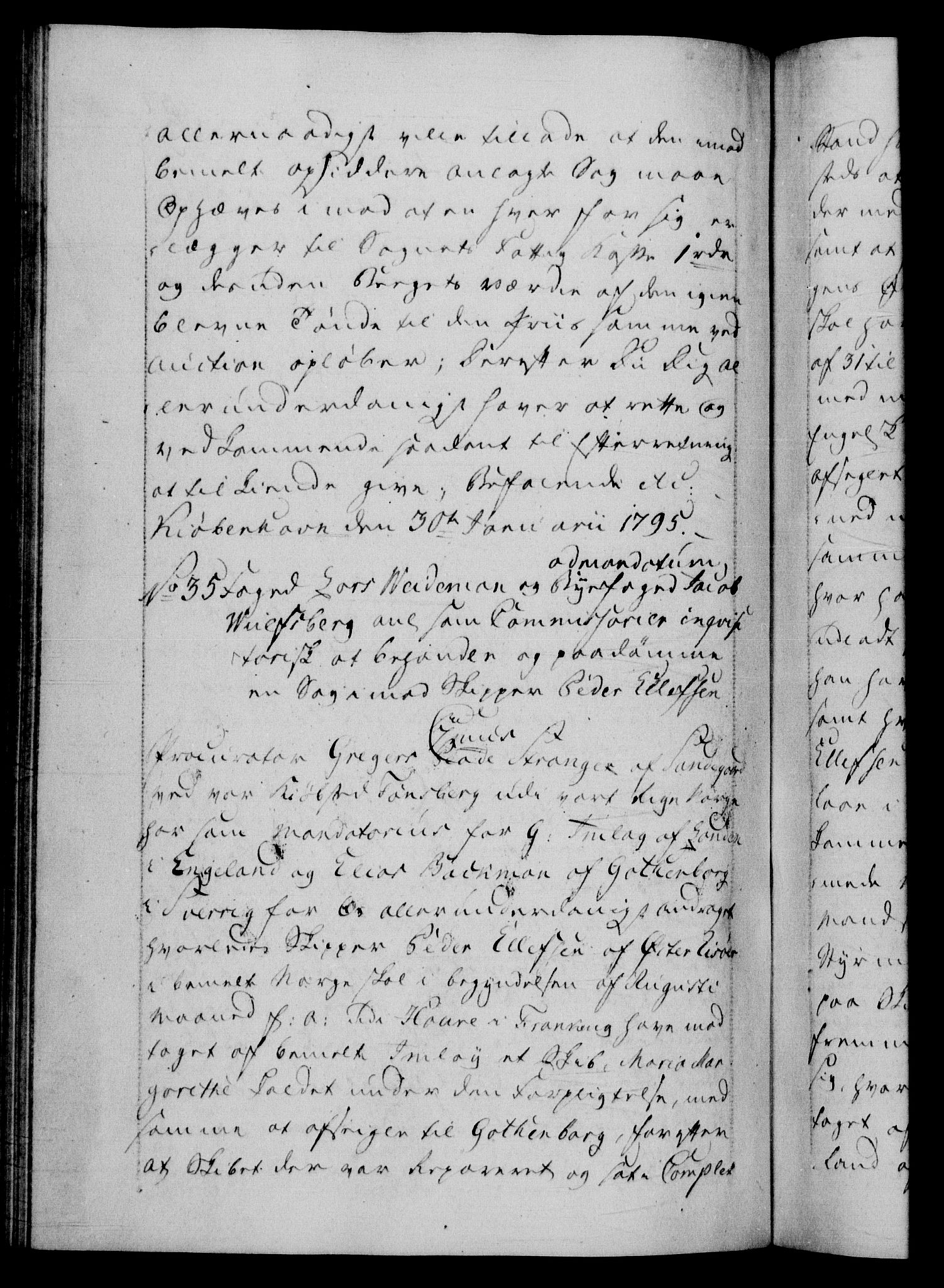 Danske Kanselli 1572-1799, AV/RA-EA-3023/F/Fc/Fca/Fcab/L0045: Norske tegnelser, 1792-1796, p. 457b