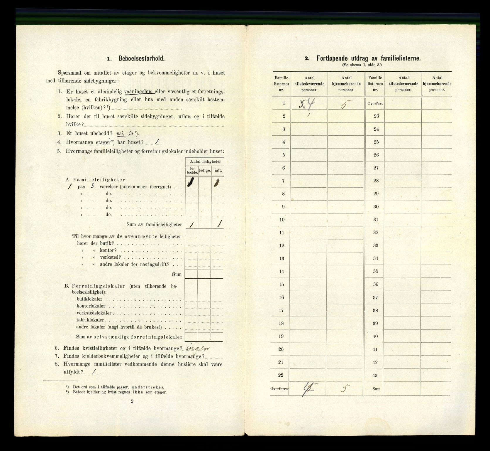 RA, 1910 census for Larvik, 1910, p. 6676