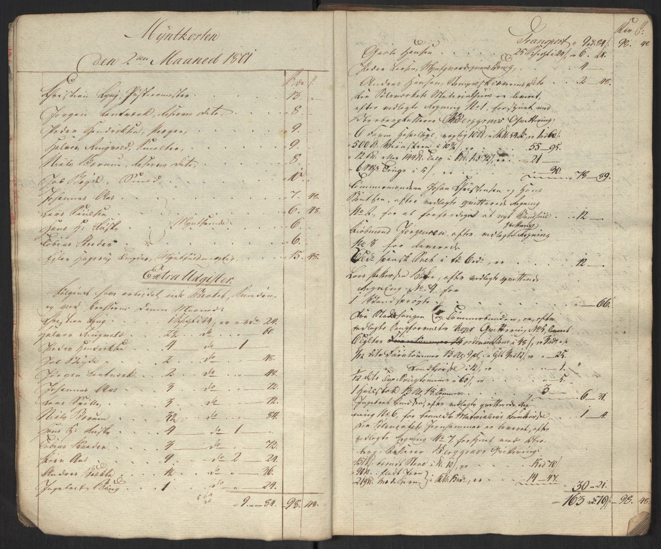 Rentekammeret inntil 1814, Realistisk ordnet avdeling, AV/RA-EA-4070/Oa/L0010: [Y8]: Regninger for Kongsbergs mynt., 1760-1805, p. 603