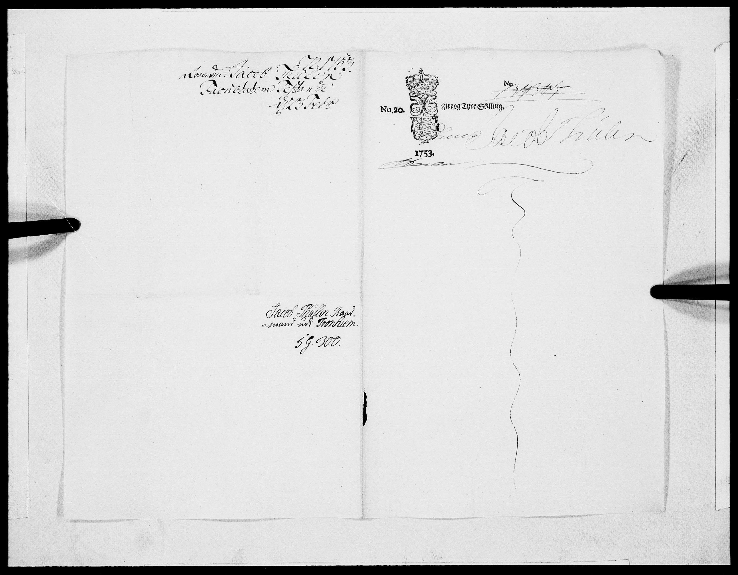 Danske Kanselli 1572-1799, AV/RA-EA-3023/F/Fc/Fcc/Fcca/L0163: Norske innlegg 1572-1799, 1753, p. 228