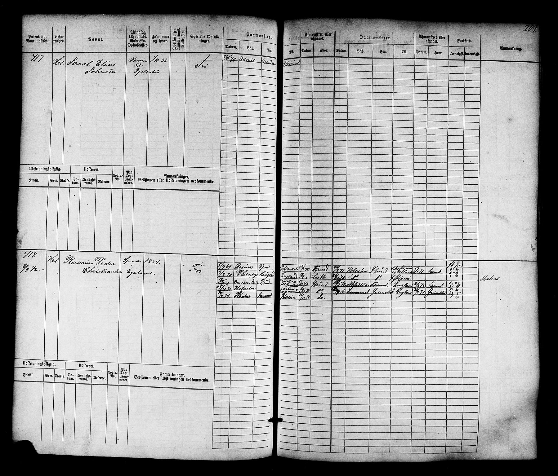 Farsund mønstringskrets, AV/SAK-2031-0017/F/Fb/L0015: Hovedrulle nr 1-770, Z-7, 1865-1896, p. 216