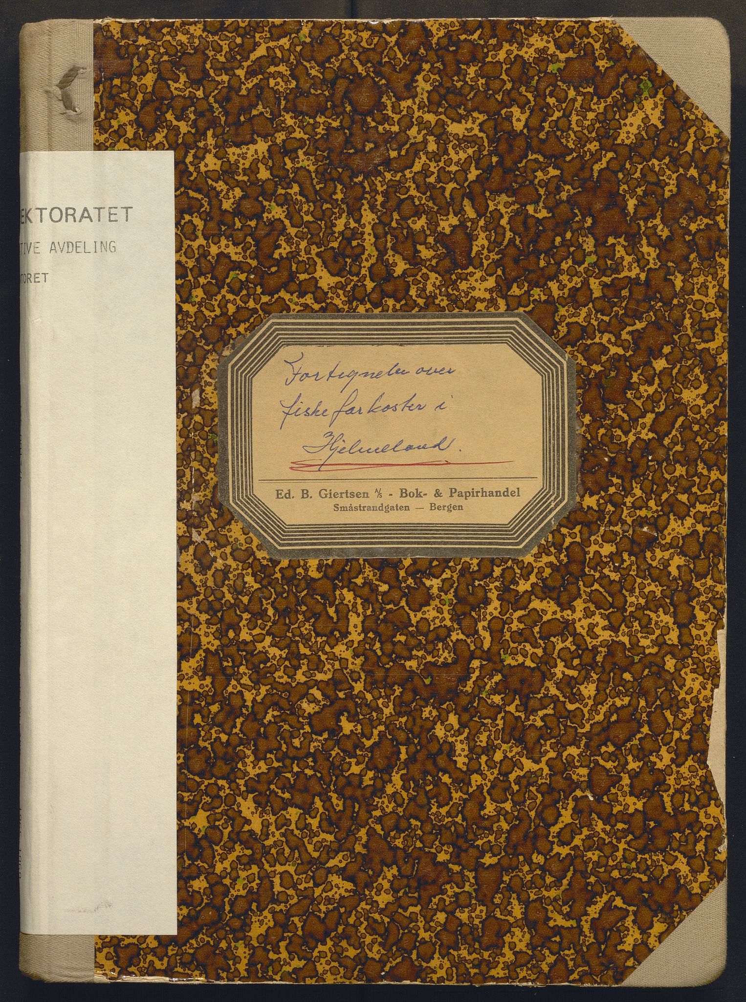 Fiskeridirektoratet - 1 Adm. ledelse - 13 Båtkontoret, AV/SAB-A-2003/I/Ia/Iai/L0039: 135.0913/4 Merkeprotokoll - Hjelmeland, 1965-1969