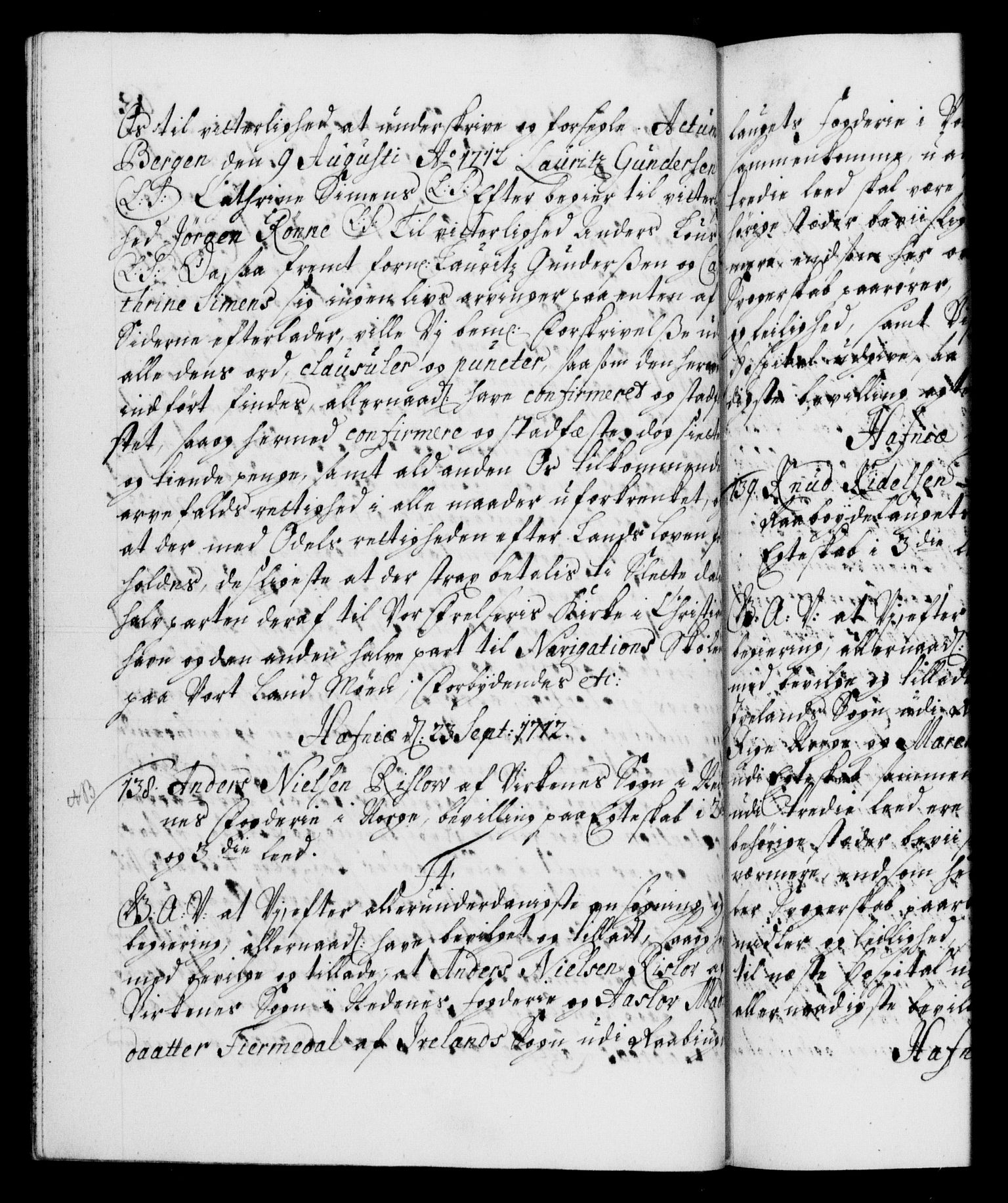 Danske Kanselli 1572-1799, AV/RA-EA-3023/F/Fc/Fca/Fcaa/L0021: Norske registre, 1712-1715, p. 68b