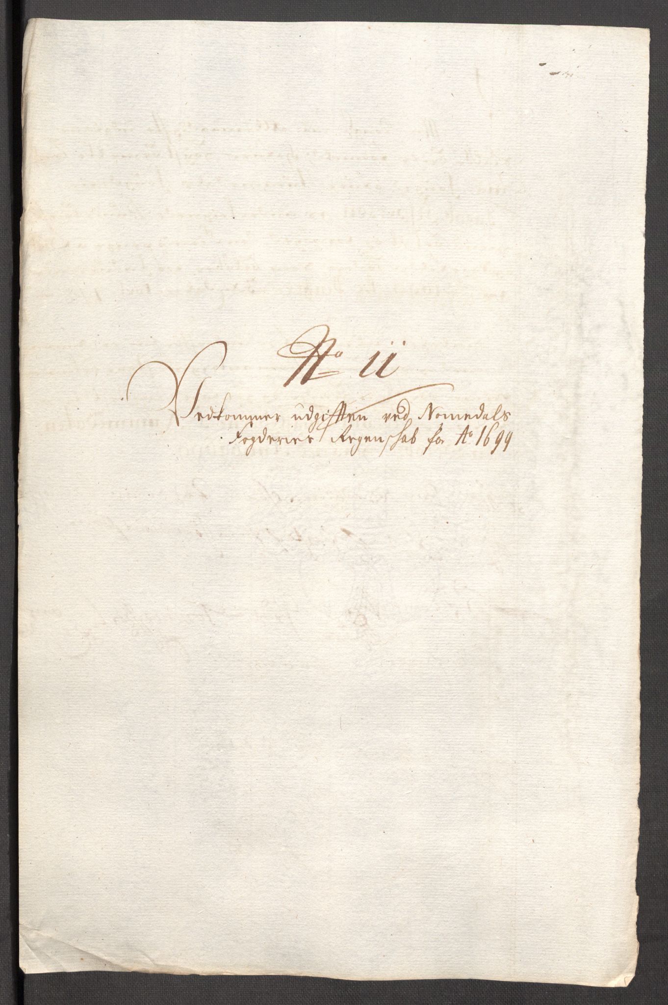 Rentekammeret inntil 1814, Reviderte regnskaper, Fogderegnskap, AV/RA-EA-4092/R64/L4426: Fogderegnskap Namdal, 1699-1700, p. 181