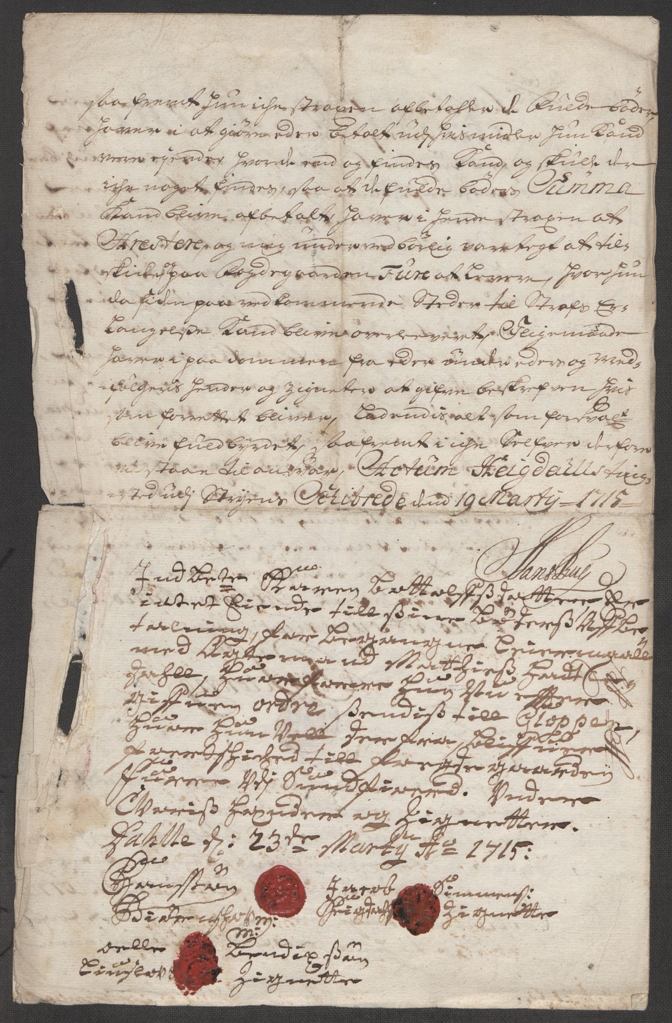 Rentekammeret inntil 1814, Reviderte regnskaper, Fogderegnskap, AV/RA-EA-4092/R53/L3439: Fogderegnskap Sunn- og Nordfjord, 1715, p. 420