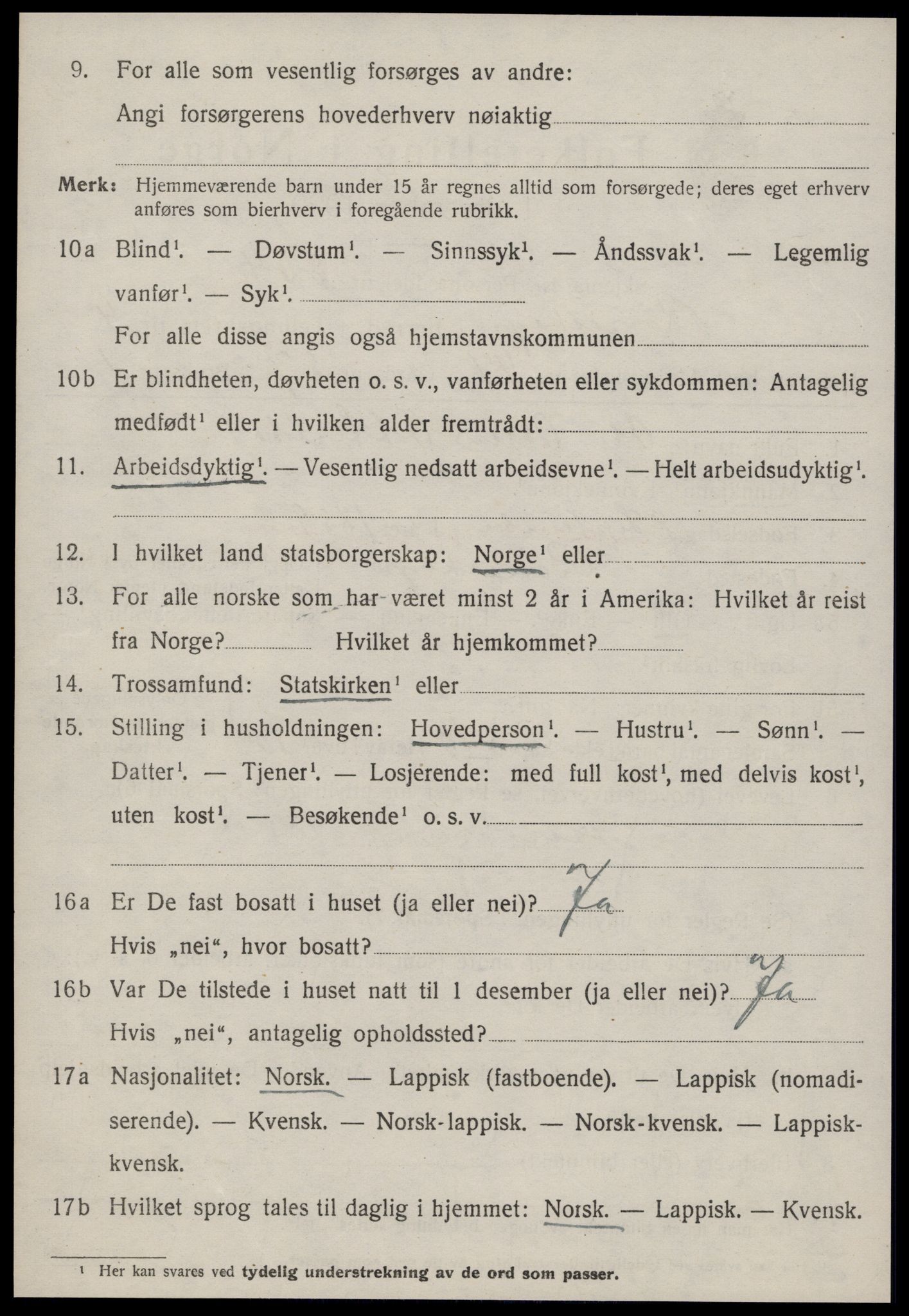 SAT, 1920 census for Børseskogn, 1920, p. 2801
