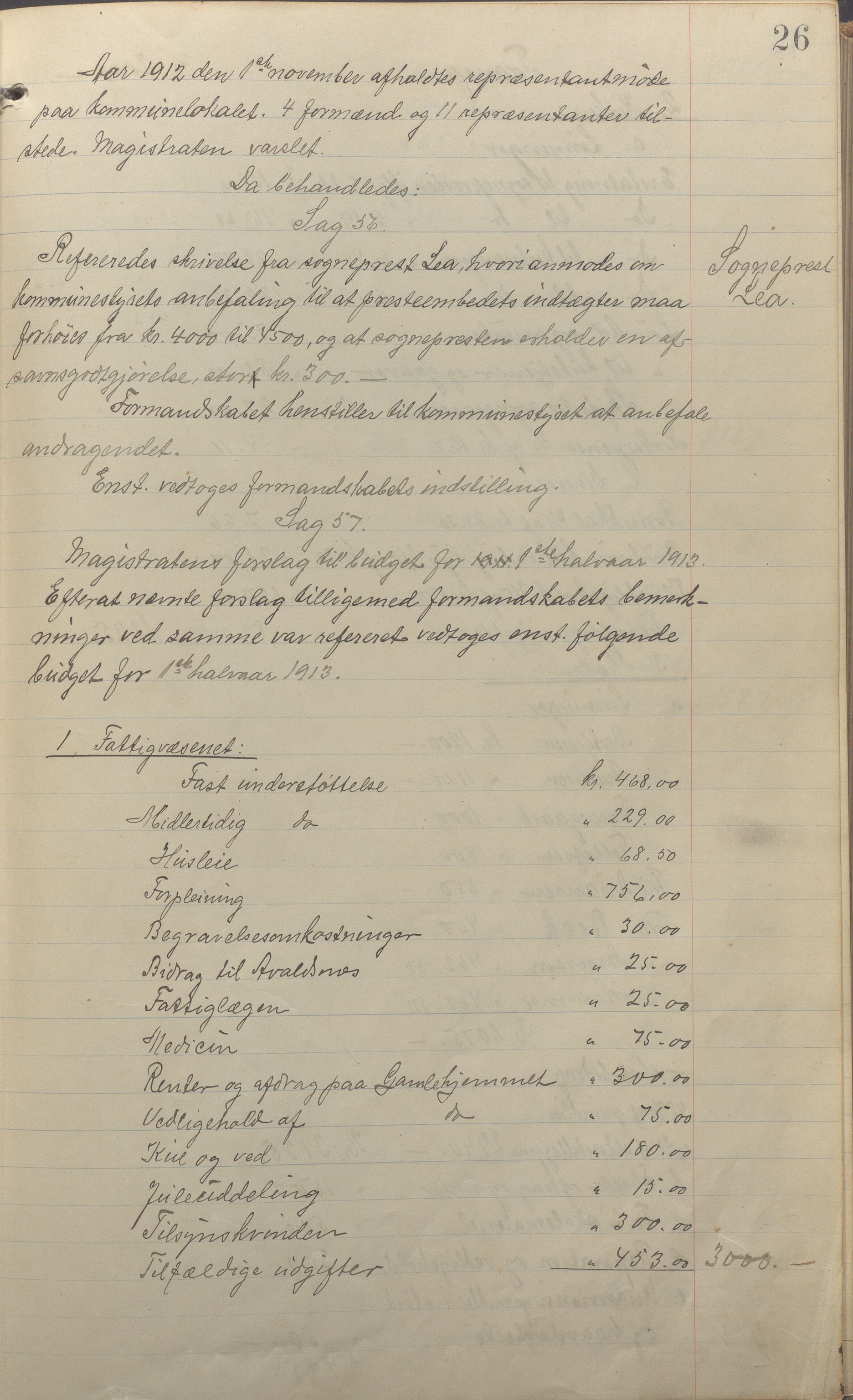 Kopervik Kommune - Formannskapet og Bystyret, IKAR/K-102468/A/Aa/L0004: Møtebok, 1912-1919, p. 26a