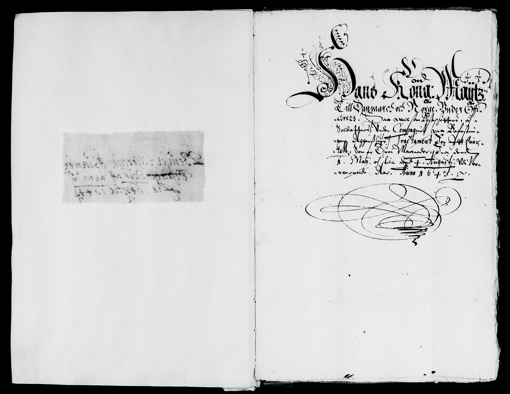 Rentekammeret inntil 1814, Reviderte regnskaper, Lensregnskaper, AV/RA-EA-5023/R/Rb/Rba/L0176: Akershus len, 1643-1644