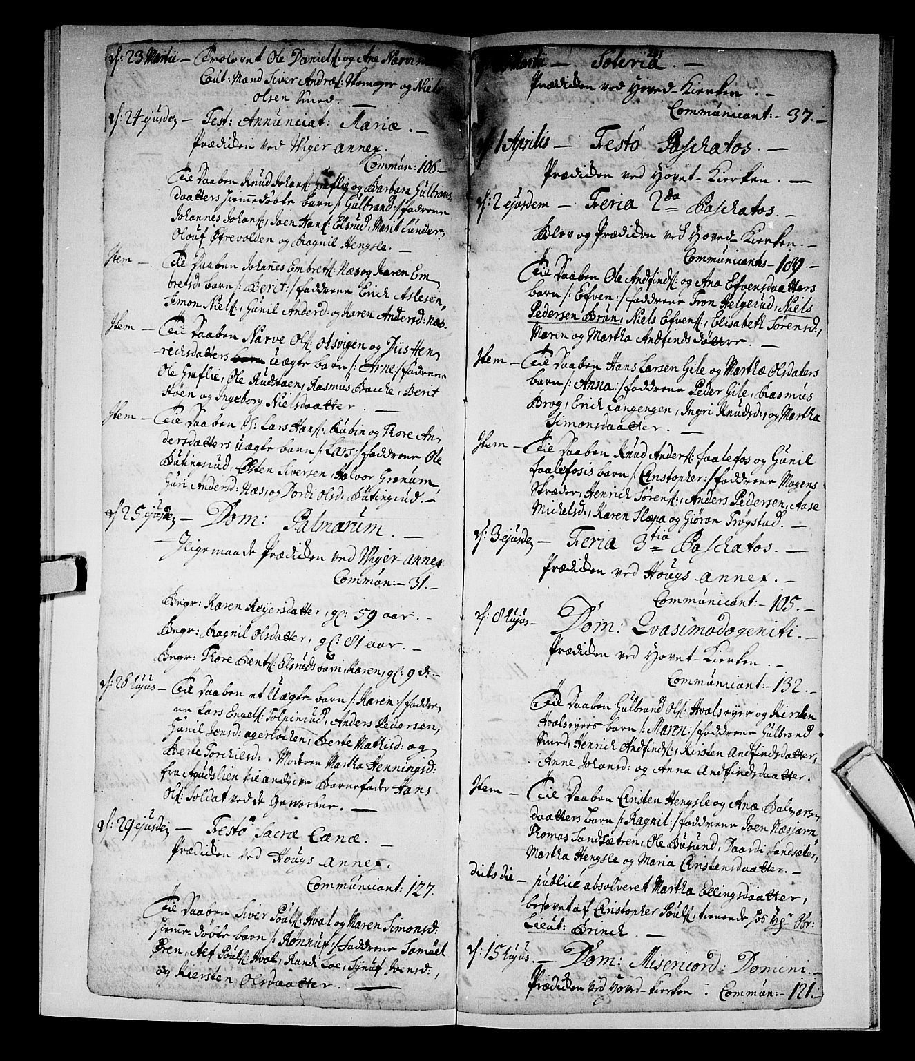 Norderhov kirkebøker, AV/SAKO-A-237/F/Fa/L0002a: Parish register (official) no. 2A, 1716-1725, p. 250-251