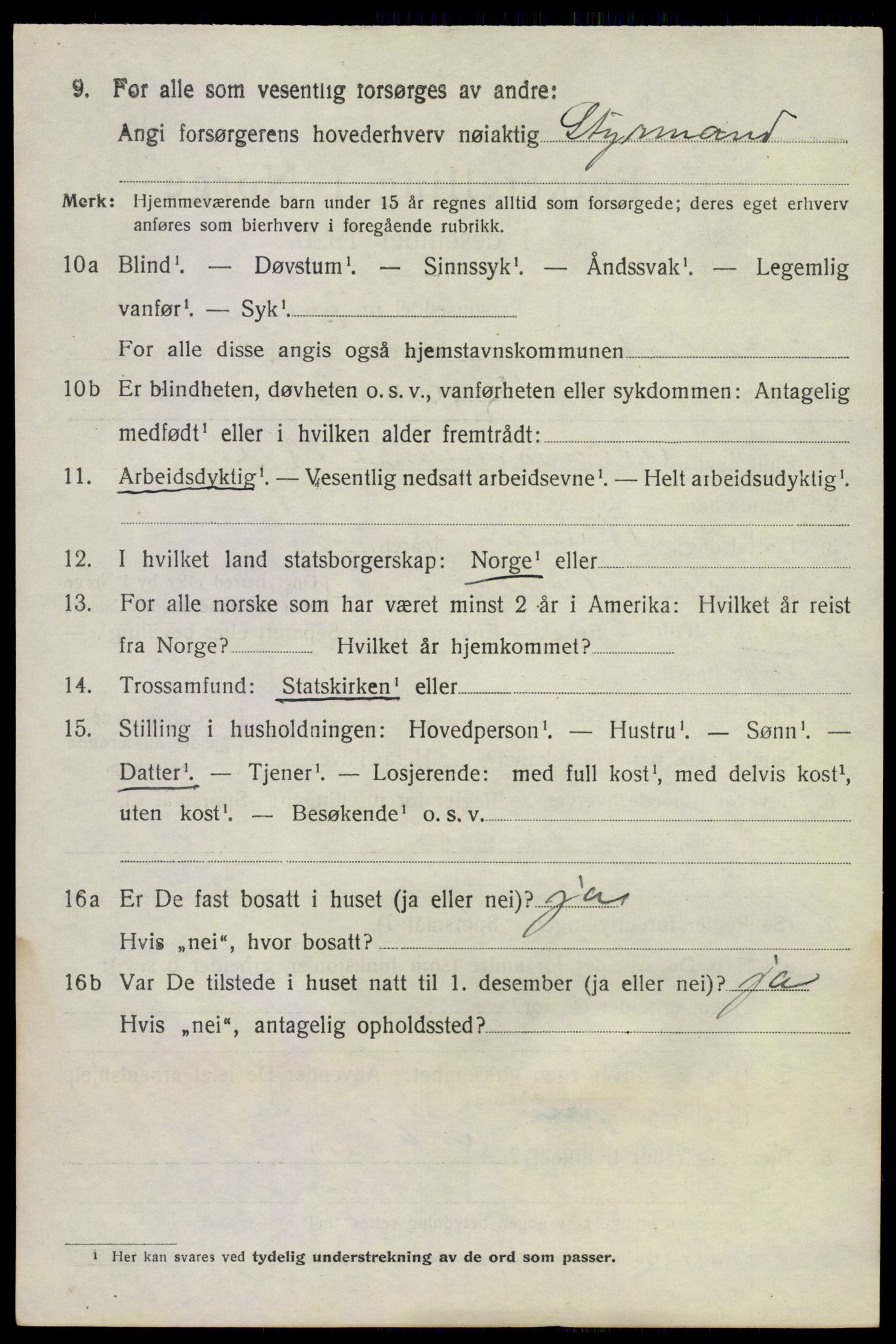 SAKO, 1920 census for Nøtterøy, 1920, p. 9460