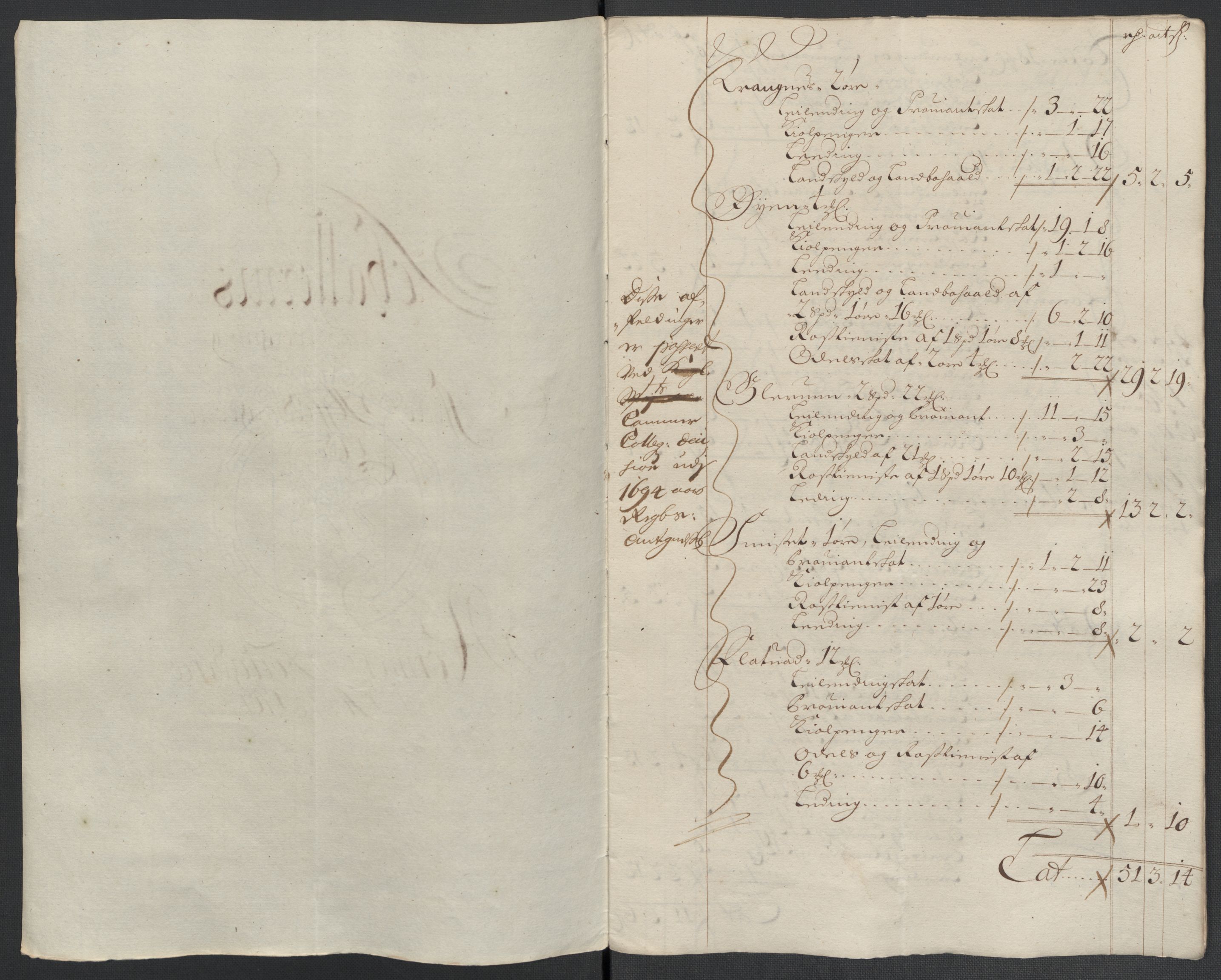 Rentekammeret inntil 1814, Reviderte regnskaper, Fogderegnskap, RA/EA-4092/R56/L3739: Fogderegnskap Nordmøre, 1700-1702, p. 275
