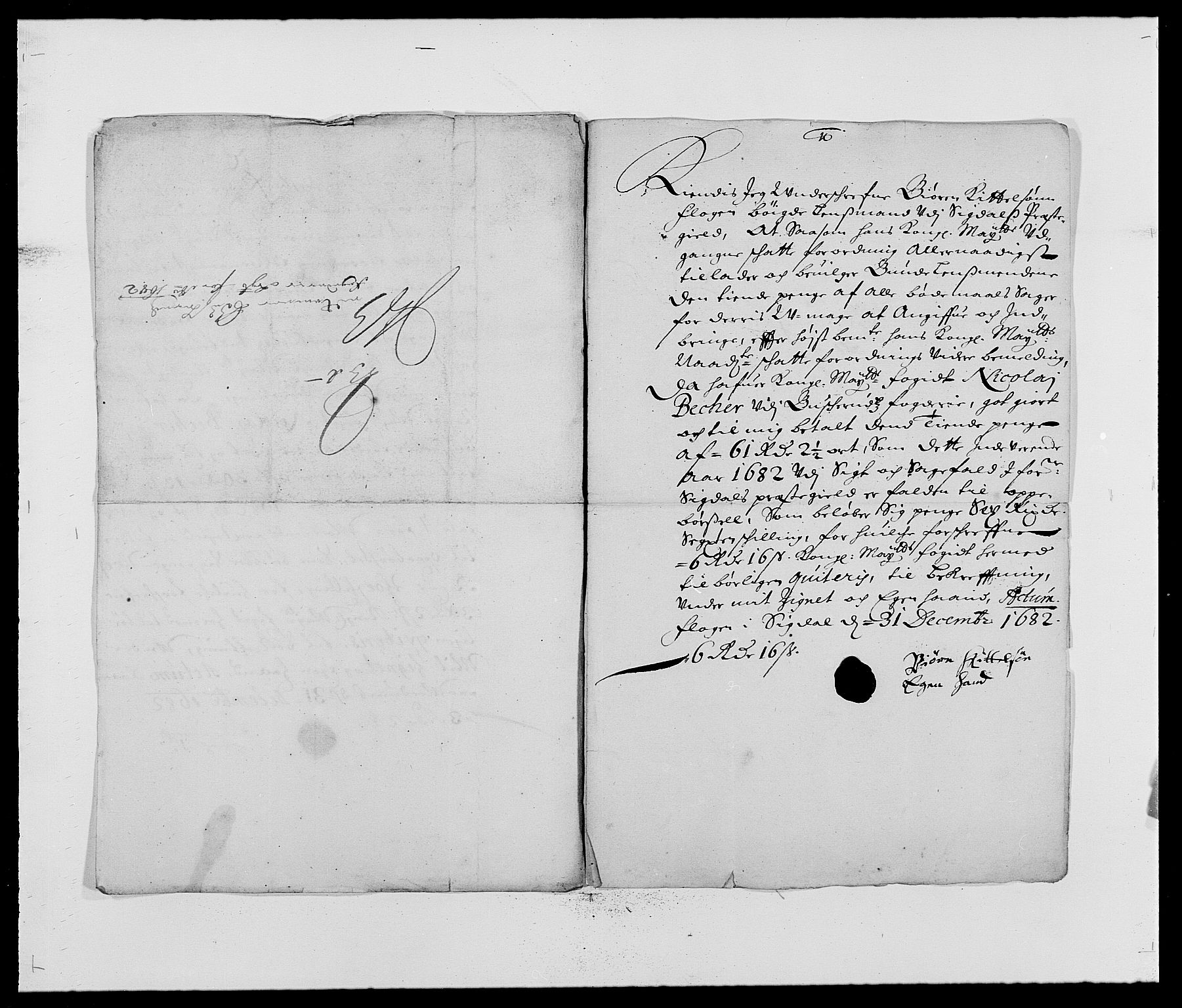 Rentekammeret inntil 1814, Reviderte regnskaper, Fogderegnskap, AV/RA-EA-4092/R25/L1676: Fogderegnskap Buskerud, 1682, p. 219