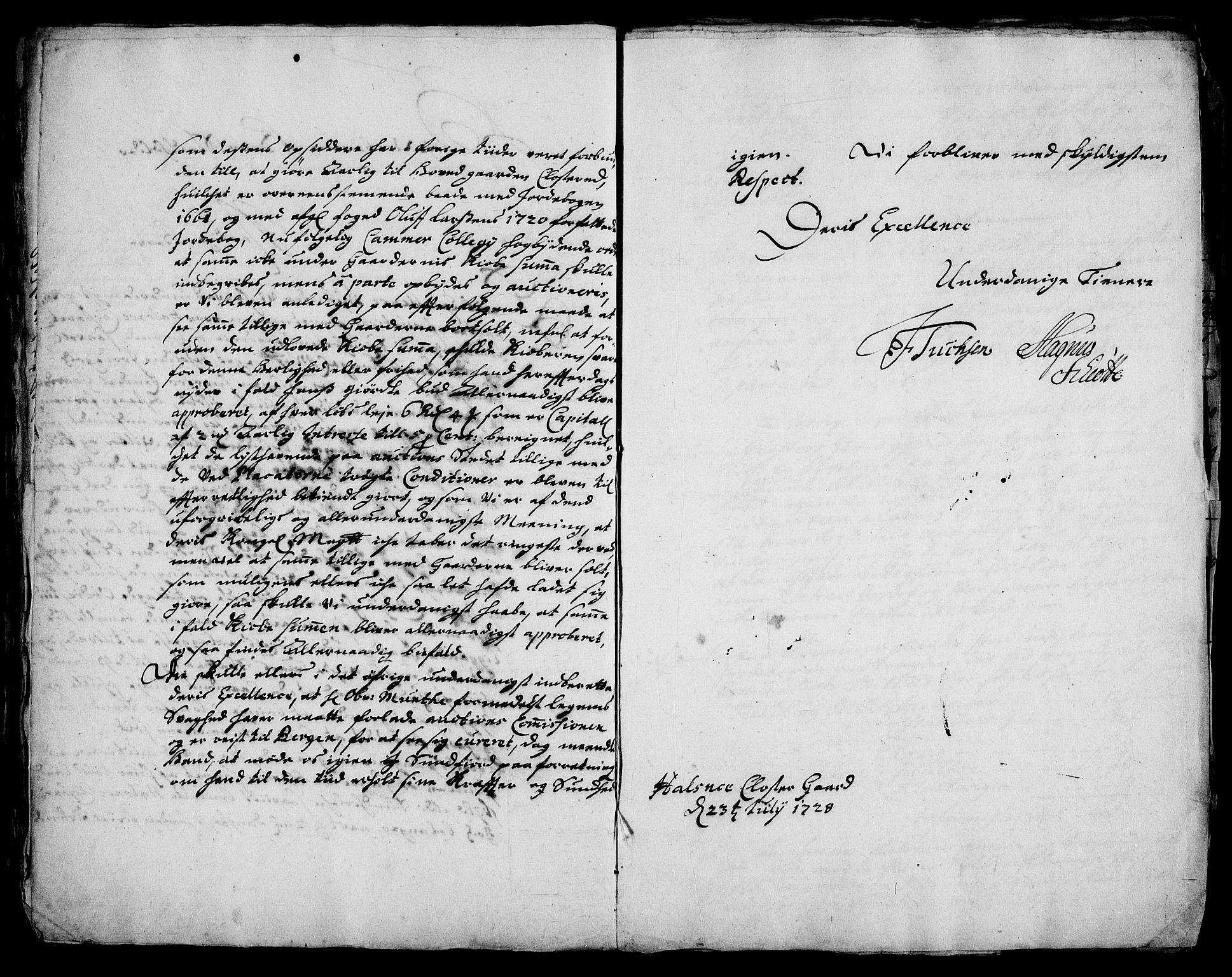 Rentekammeret inntil 1814, Realistisk ordnet avdeling, RA/EA-4070/On/L0003: [Jj 4]: Kommisjonsforretning over Vilhelm Hanssøns forpaktning av Halsnøy klosters gods, 1721-1729, p. 463