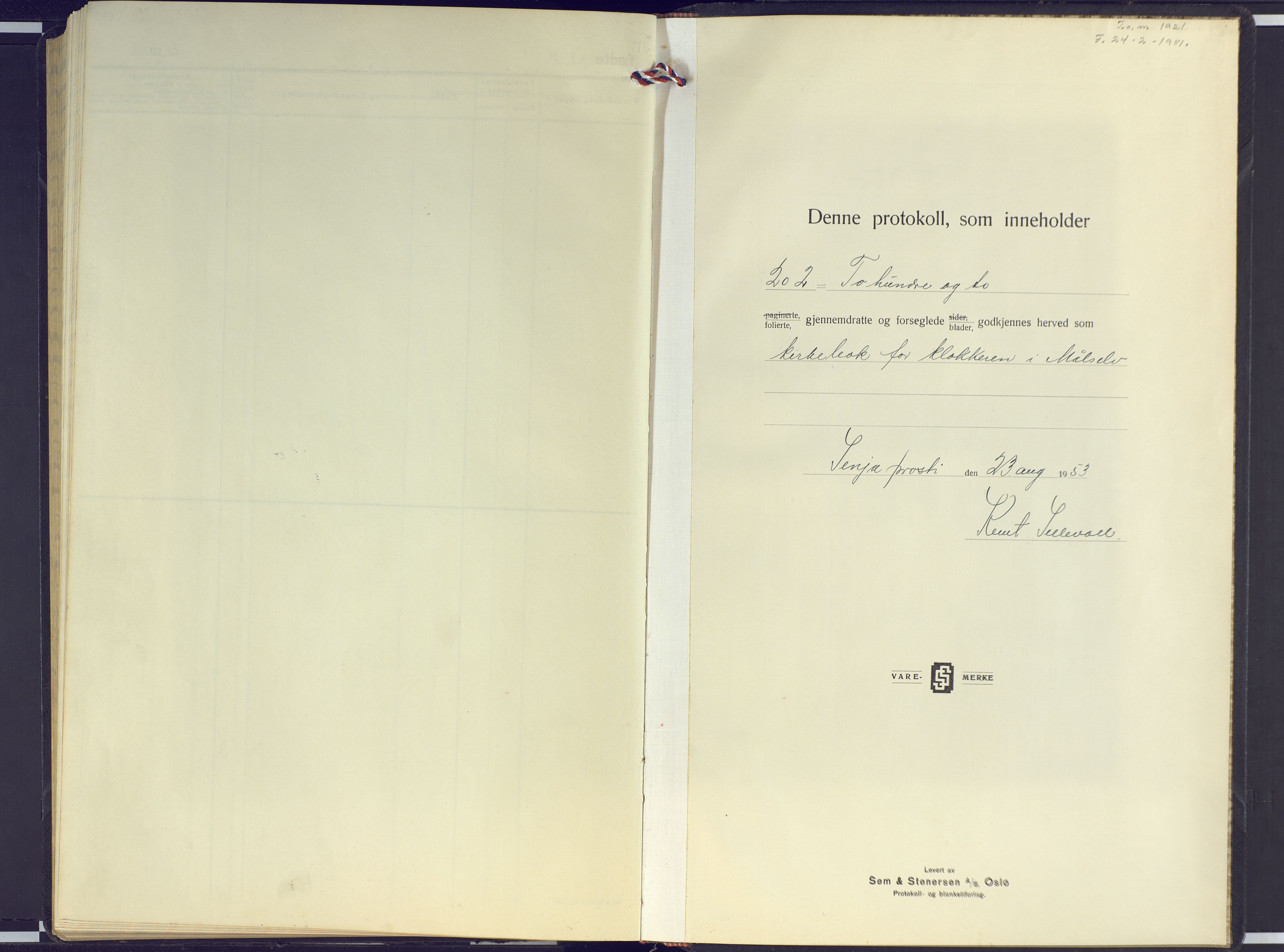 Målselv sokneprestembete, SATØ/S-1311/G/Ga/Gab/L0005klokker: Parish register (copy) no. 5, 1901-1932