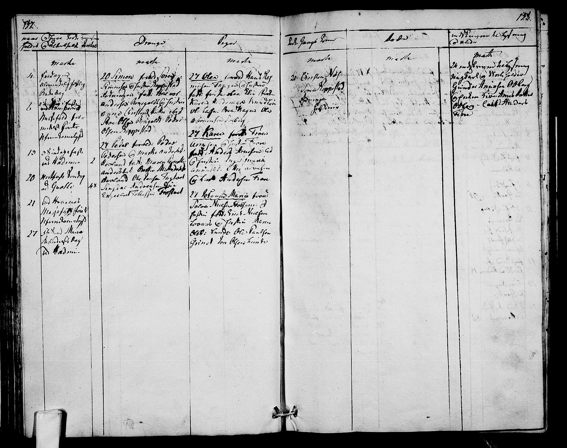 Hedrum kirkebøker, AV/SAKO-A-344/F/Fa/L0003: Parish register (official) no. I 3, 1807-1816, p. 157-158