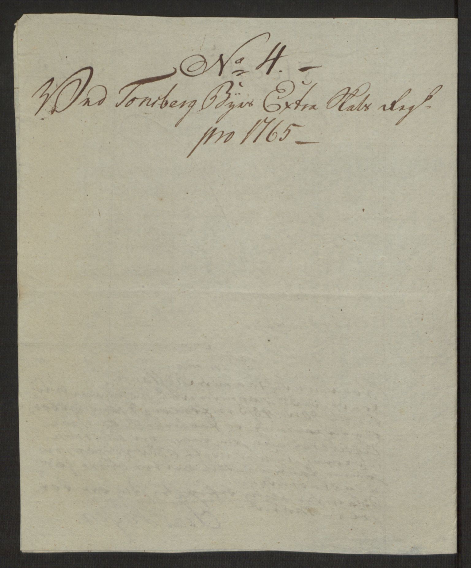 Rentekammeret inntil 1814, Reviderte regnskaper, Byregnskaper, AV/RA-EA-4066/R/Rh/L0162/0001: [H4] Kontribusjonsregnskap / Ekstraskatt, Tønsberg, 1762-1772, p. 186