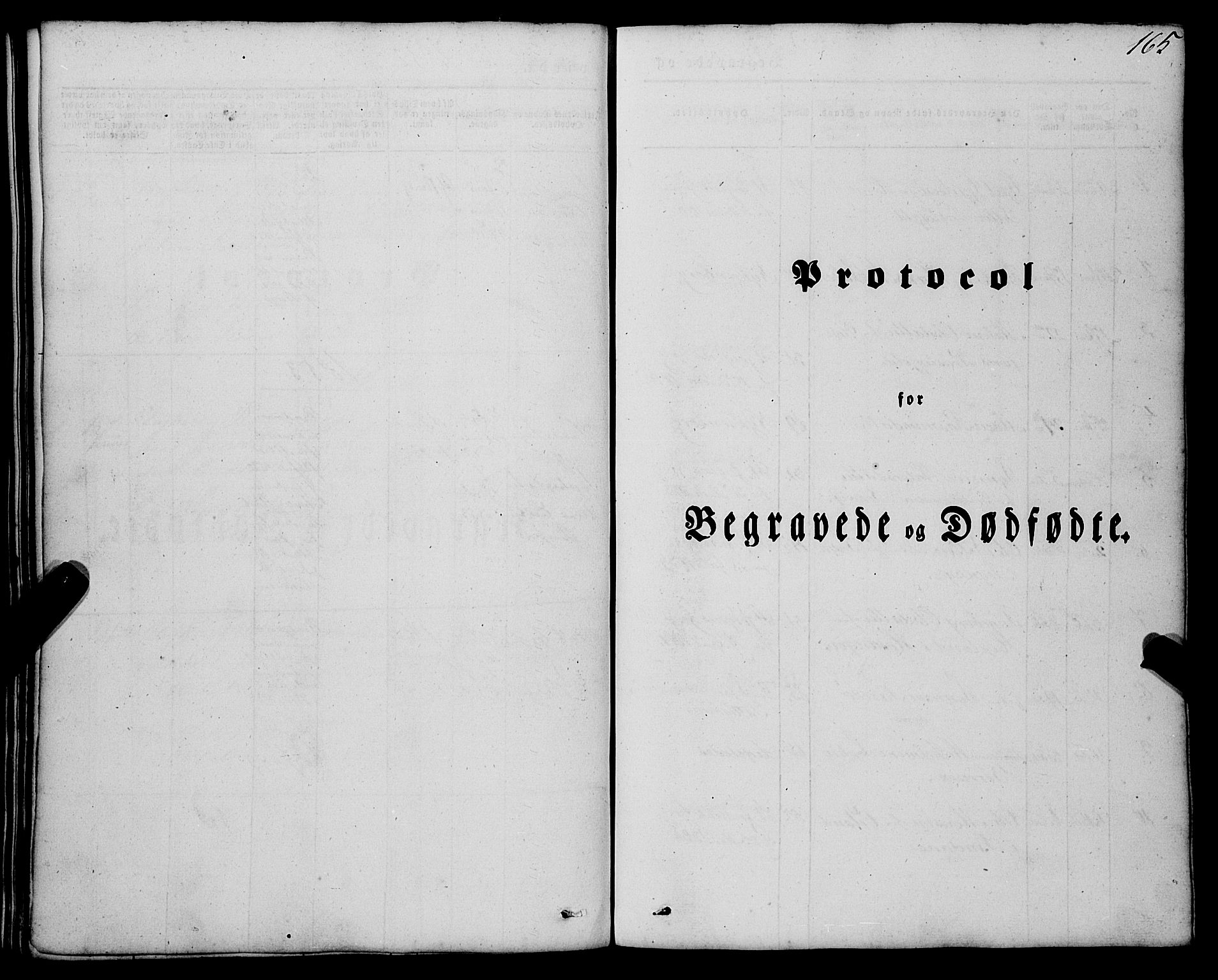 St. Jørgens hospital og Årstad sokneprestembete, SAB/A-99934: Parish register (official) no. A 4, 1844-1863, p. 165