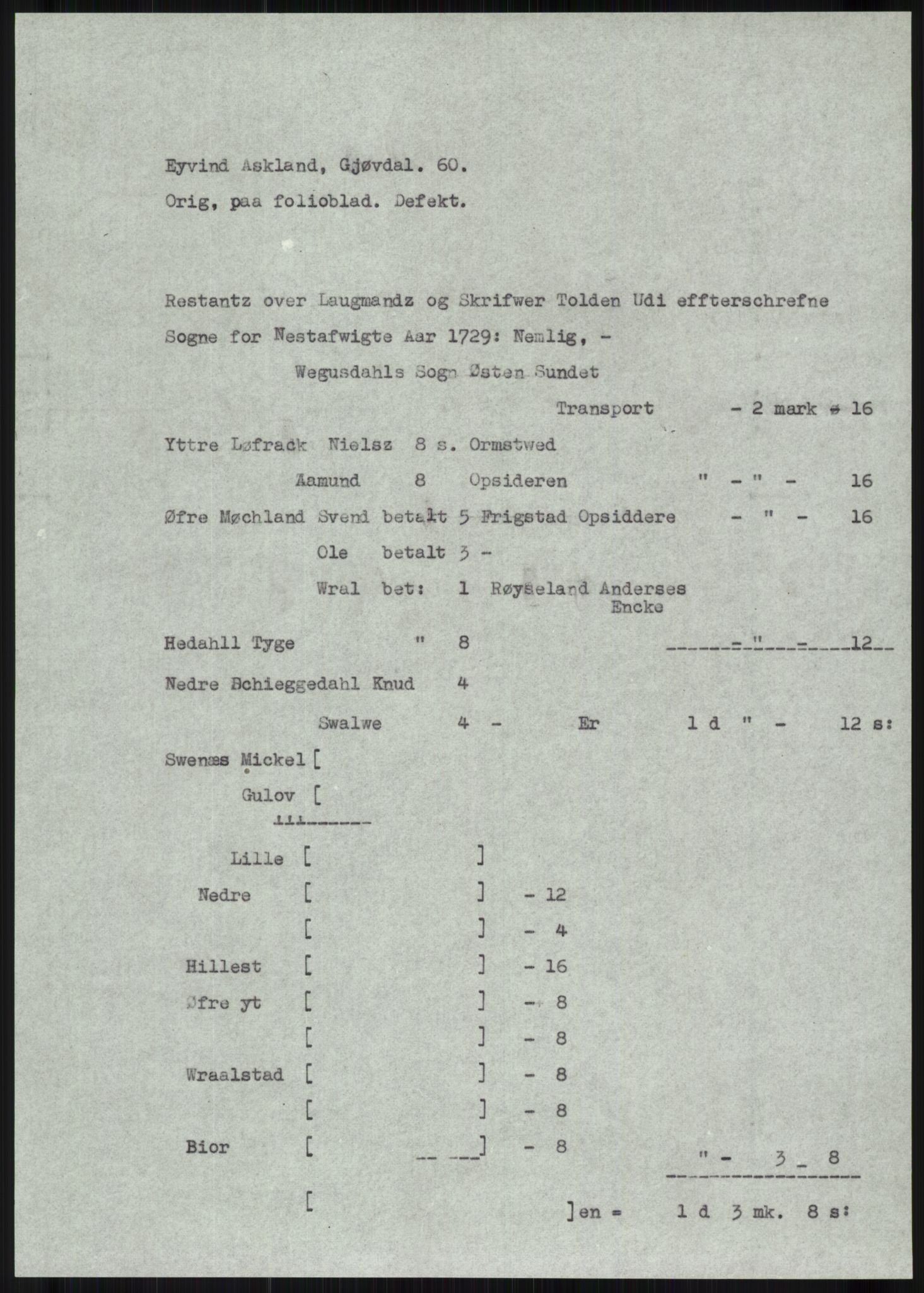 Samlinger til kildeutgivelse, Diplomavskriftsamlingen, AV/RA-EA-4053/H/Ha, p. 316