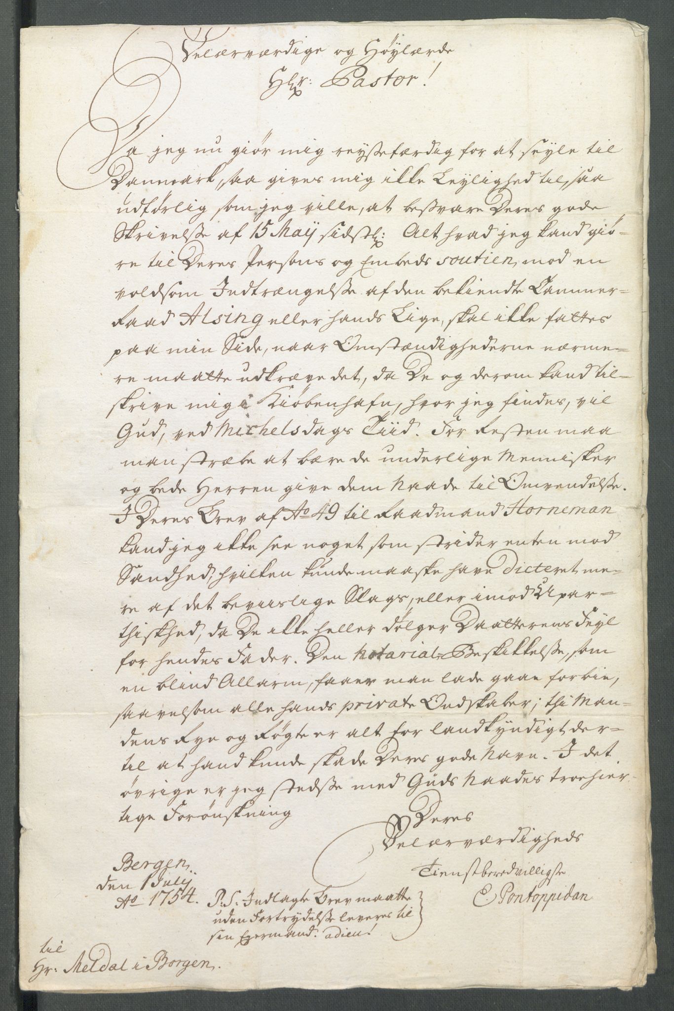 Rentekammeret inntil 1814, Realistisk ordnet avdeling, AV/RA-EA-4070/Od/L0002: [Æ3]: Dokumenter om almuens motstand mot ekstraskatten 1762-1772 i Bergen stift og Ryfylke, 1762-1772, p. 22