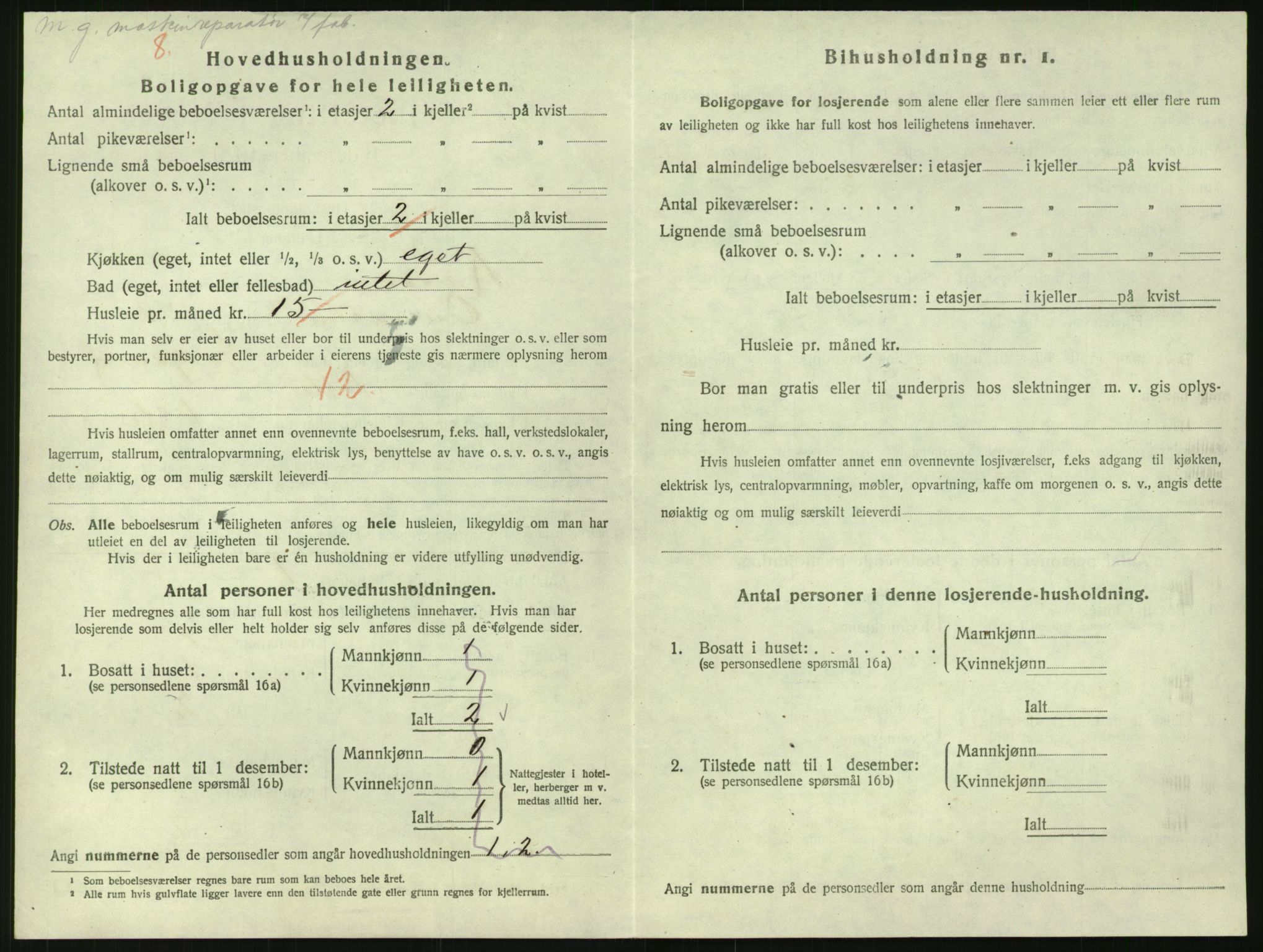 SAK, 1920 census for Risør, 1920, p. 2294