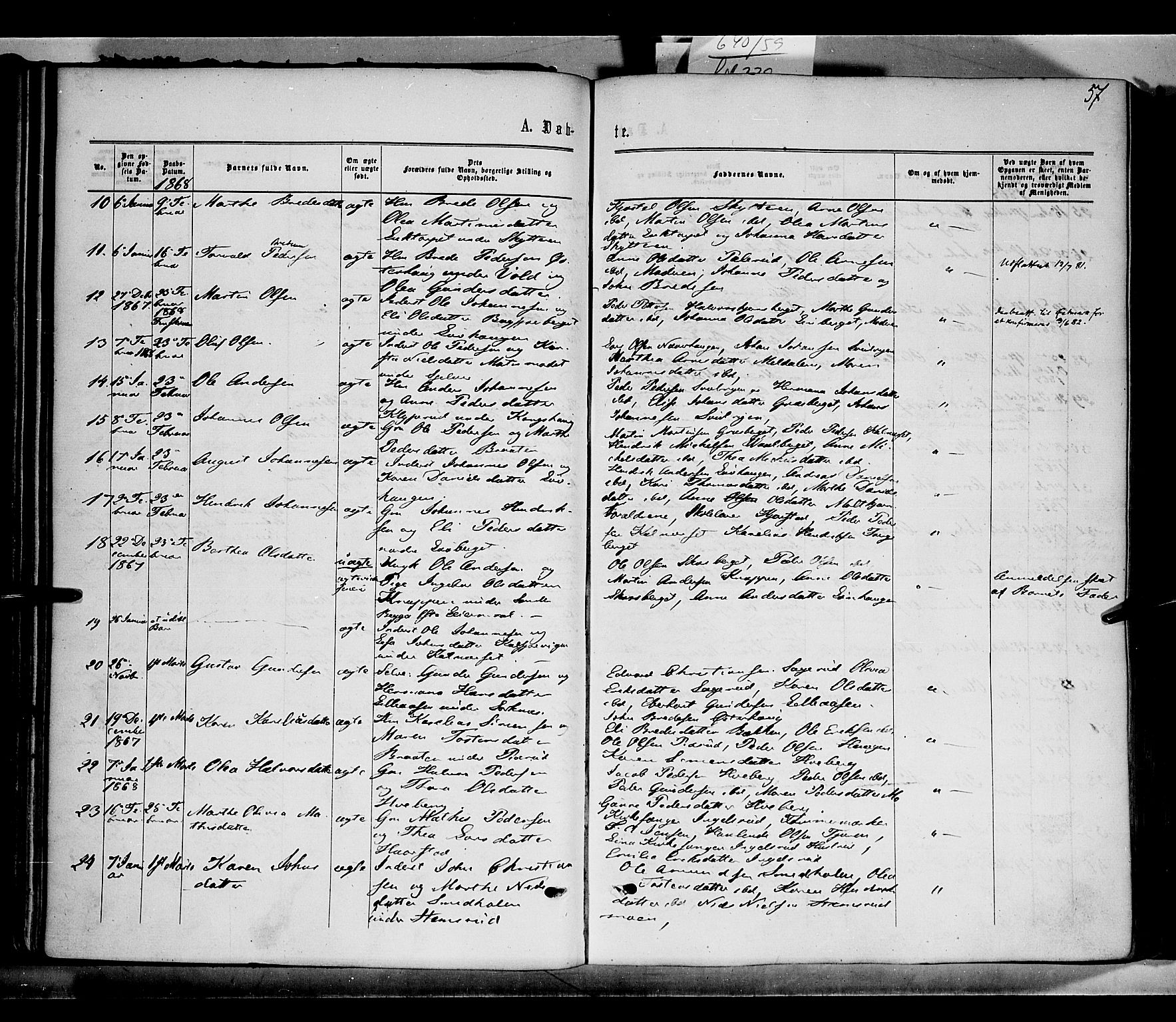 Grue prestekontor, AV/SAH-PREST-036/H/Ha/Haa/L0010: Parish register (official) no. 10, 1864-1873, p. 57