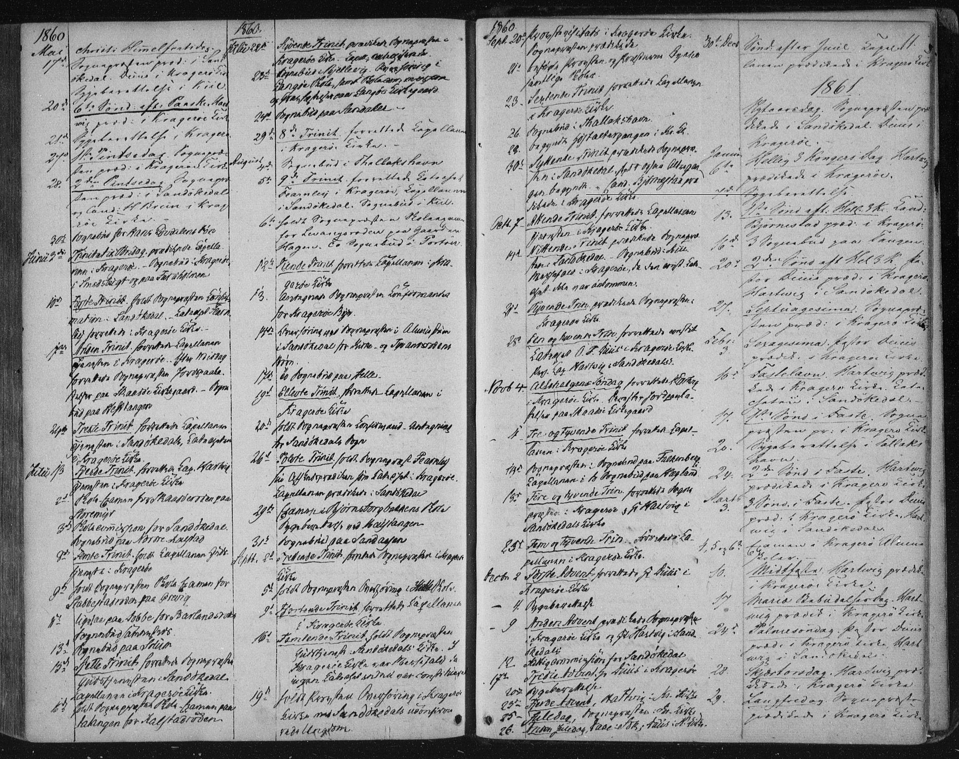 Kragerø kirkebøker, SAKO/A-278/F/Fa/L0006: Parish register (official) no. 6, 1847-1861, p. 11