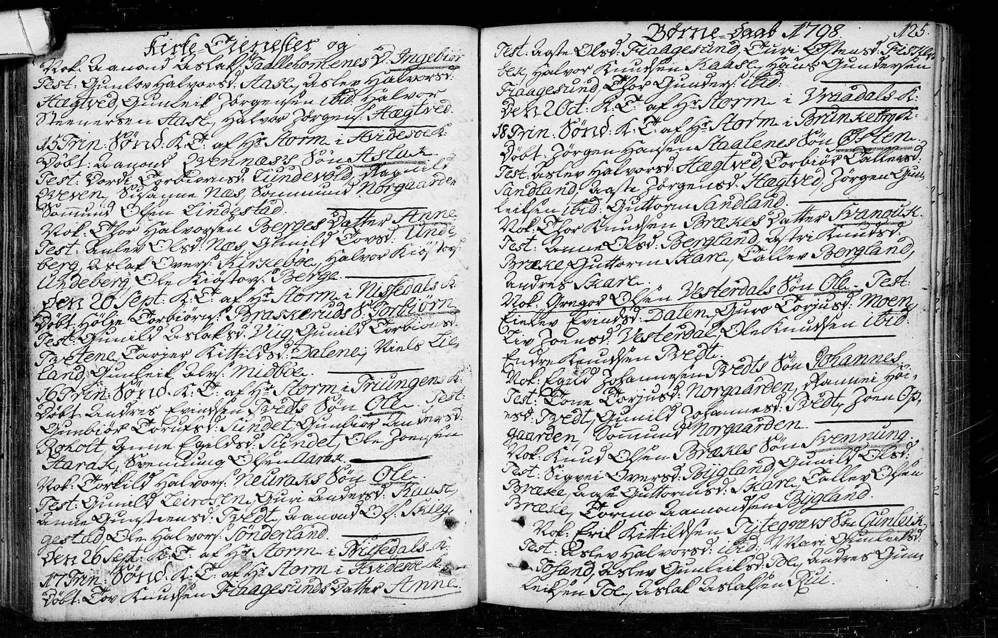Kviteseid kirkebøker, SAKO/A-276/F/Fa/L0003: Parish register (official) no. I 3, 1787-1799, p. 125