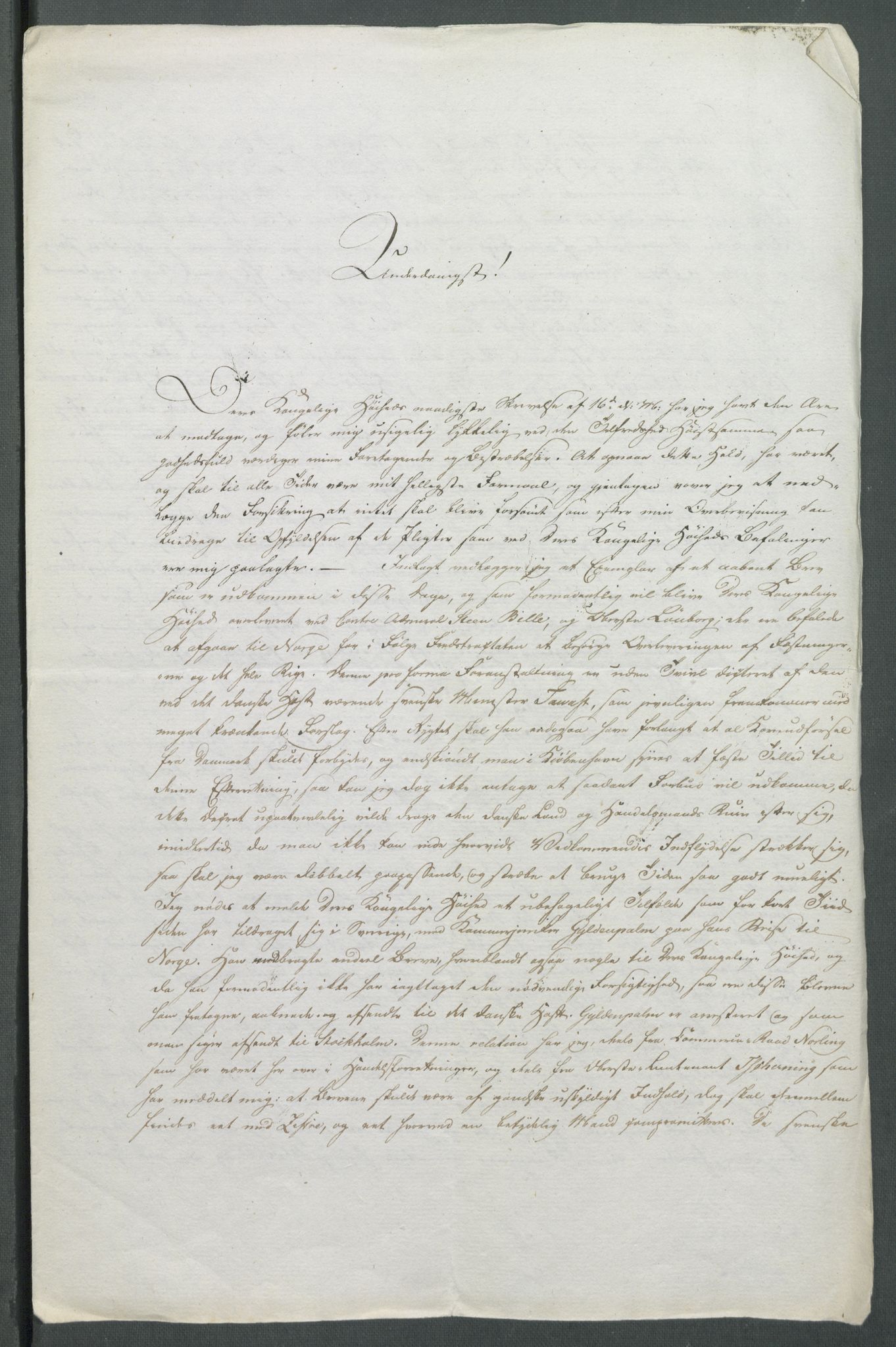 Forskjellige samlinger, Historisk-kronologisk samling, AV/RA-EA-4029/G/Ga/L0009A: Historisk-kronologisk samling. Dokumenter fra januar og ut september 1814. , 1814, p. 61