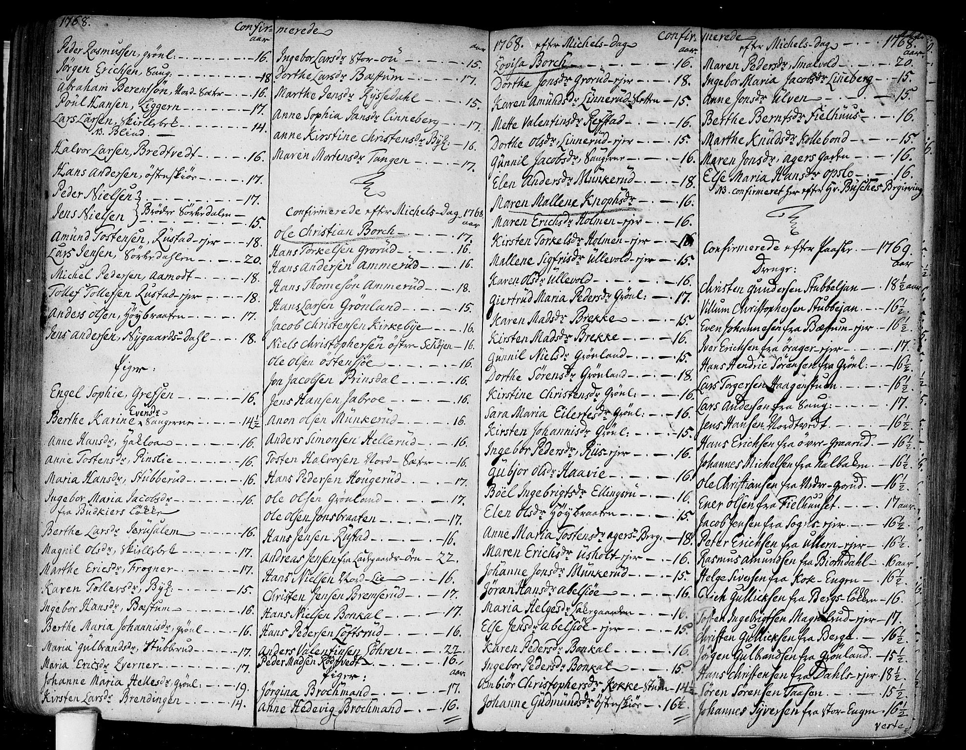 Aker prestekontor kirkebøker, AV/SAO-A-10861/F/L0009: Parish register (official) no. 9, 1765-1785, p. 111