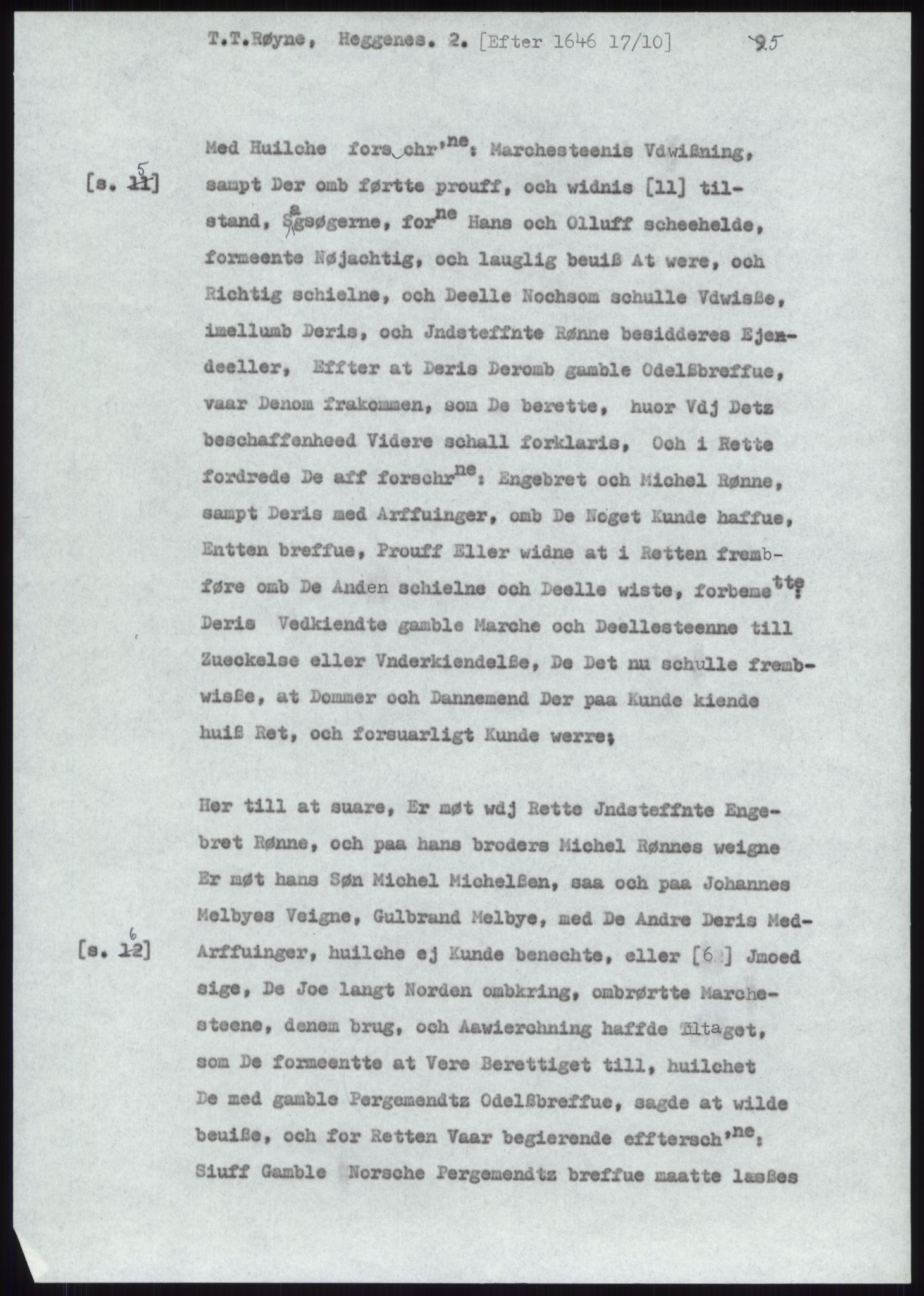 Samlinger til kildeutgivelse, Diplomavskriftsamlingen, AV/RA-EA-4053/H/Ha, p. 3313