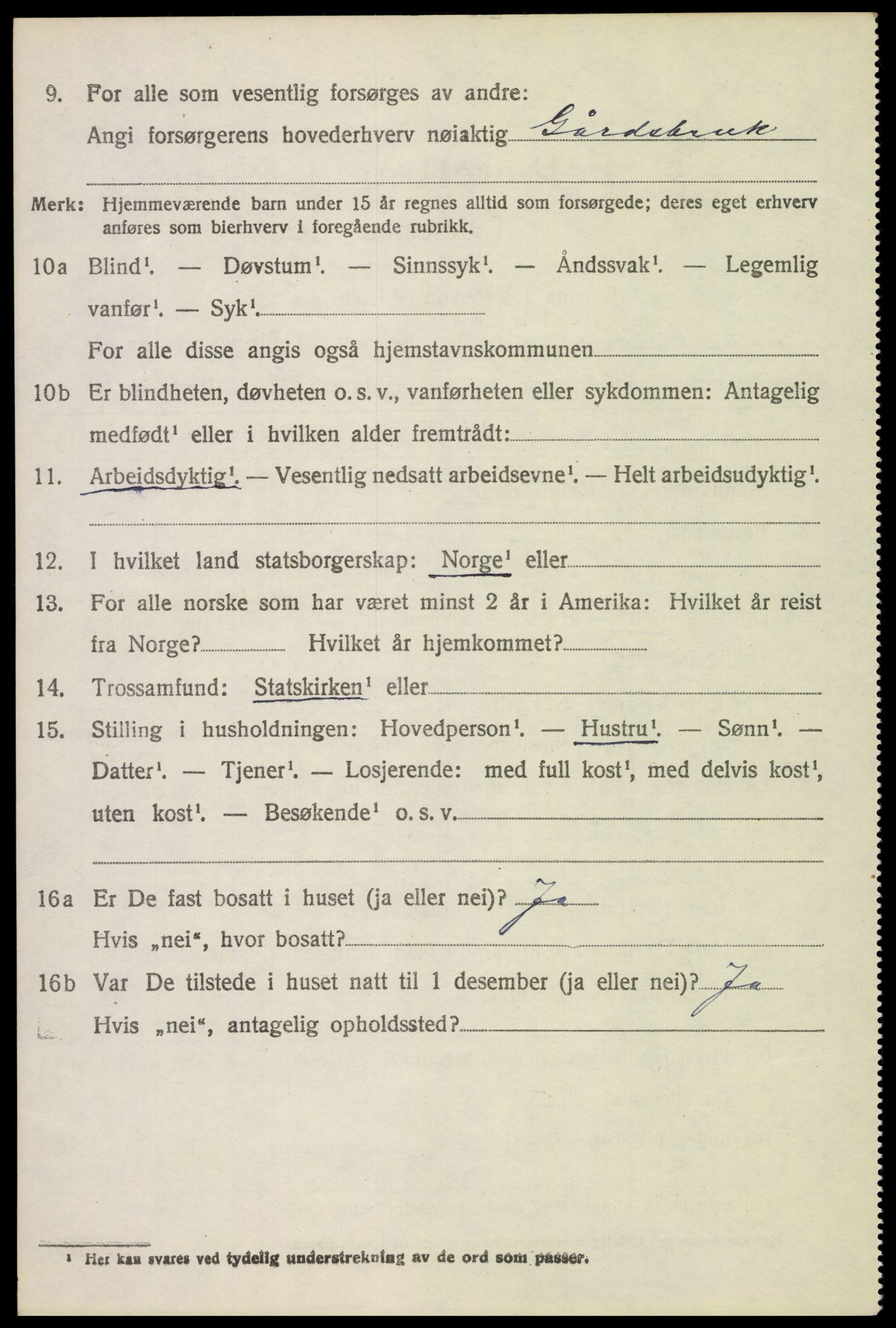 SAH, 1920 census for Sør-Odal, 1920, p. 4322