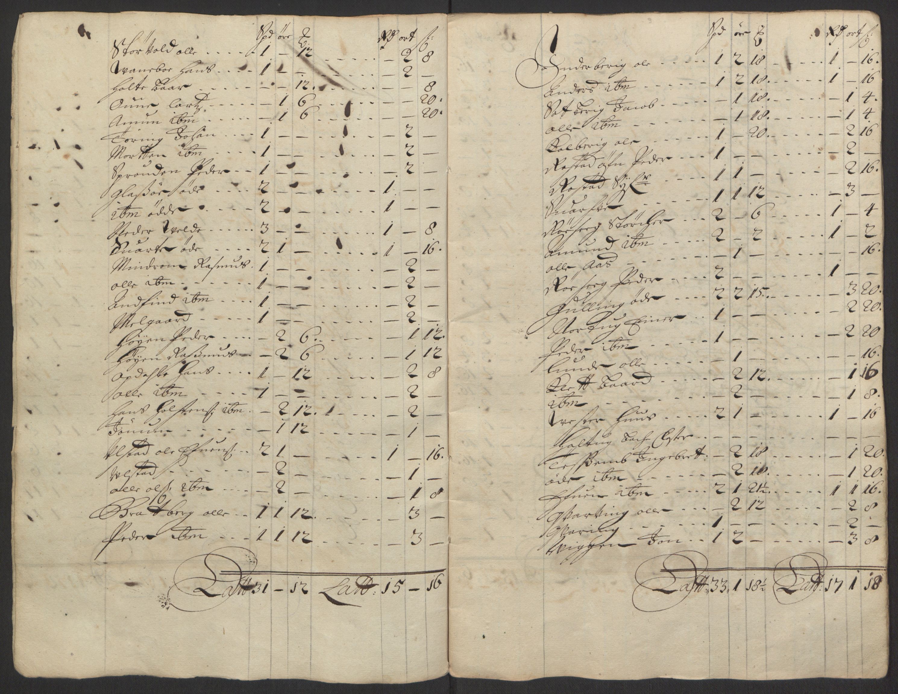 Rentekammeret inntil 1814, Reviderte regnskaper, Fogderegnskap, RA/EA-4092/R63/L4309: Fogderegnskap Inderøy, 1695-1697, p. 57