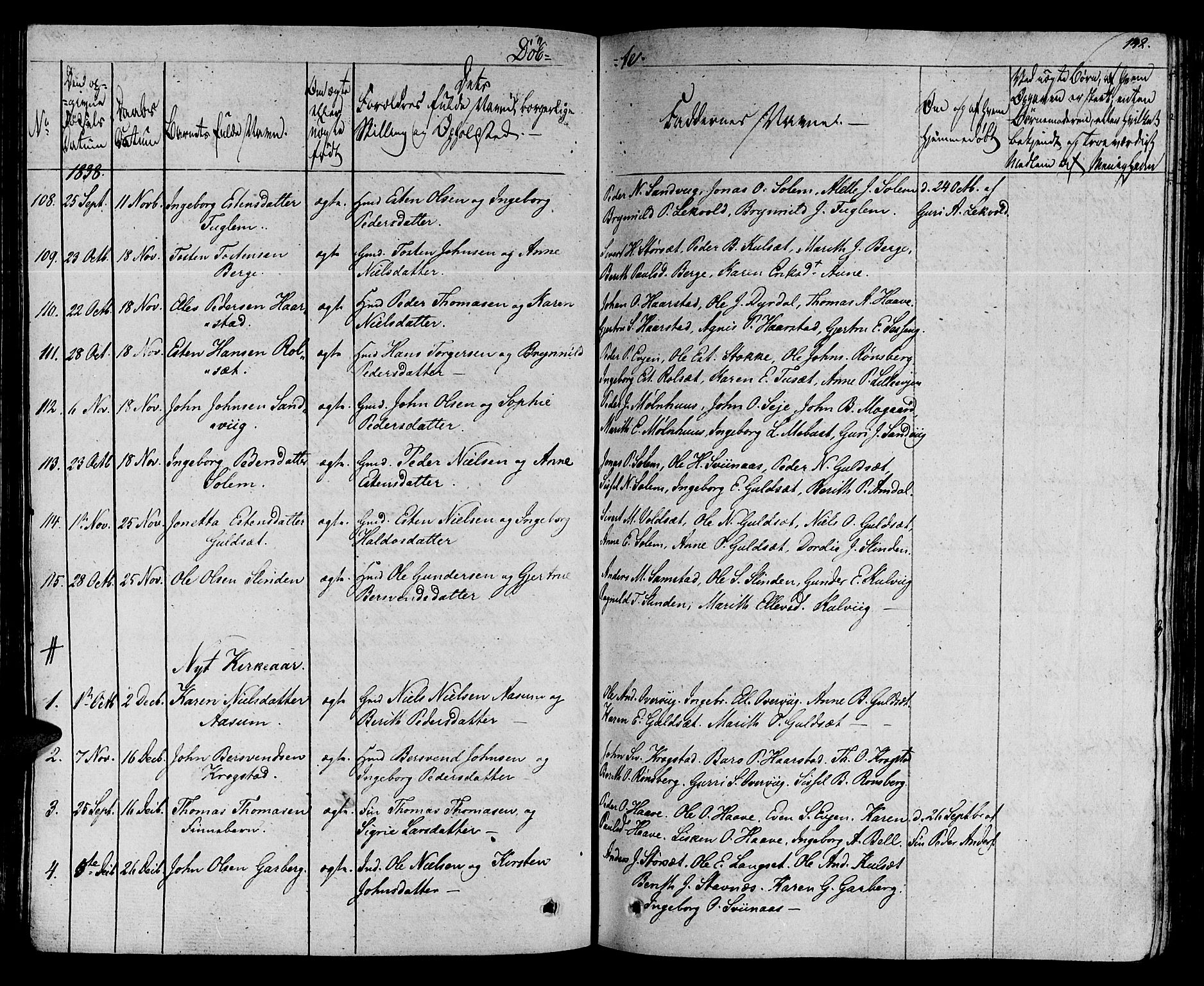 Ministerialprotokoller, klokkerbøker og fødselsregistre - Sør-Trøndelag, SAT/A-1456/695/L1143: Parish register (official) no. 695A05 /1, 1824-1842, p. 142