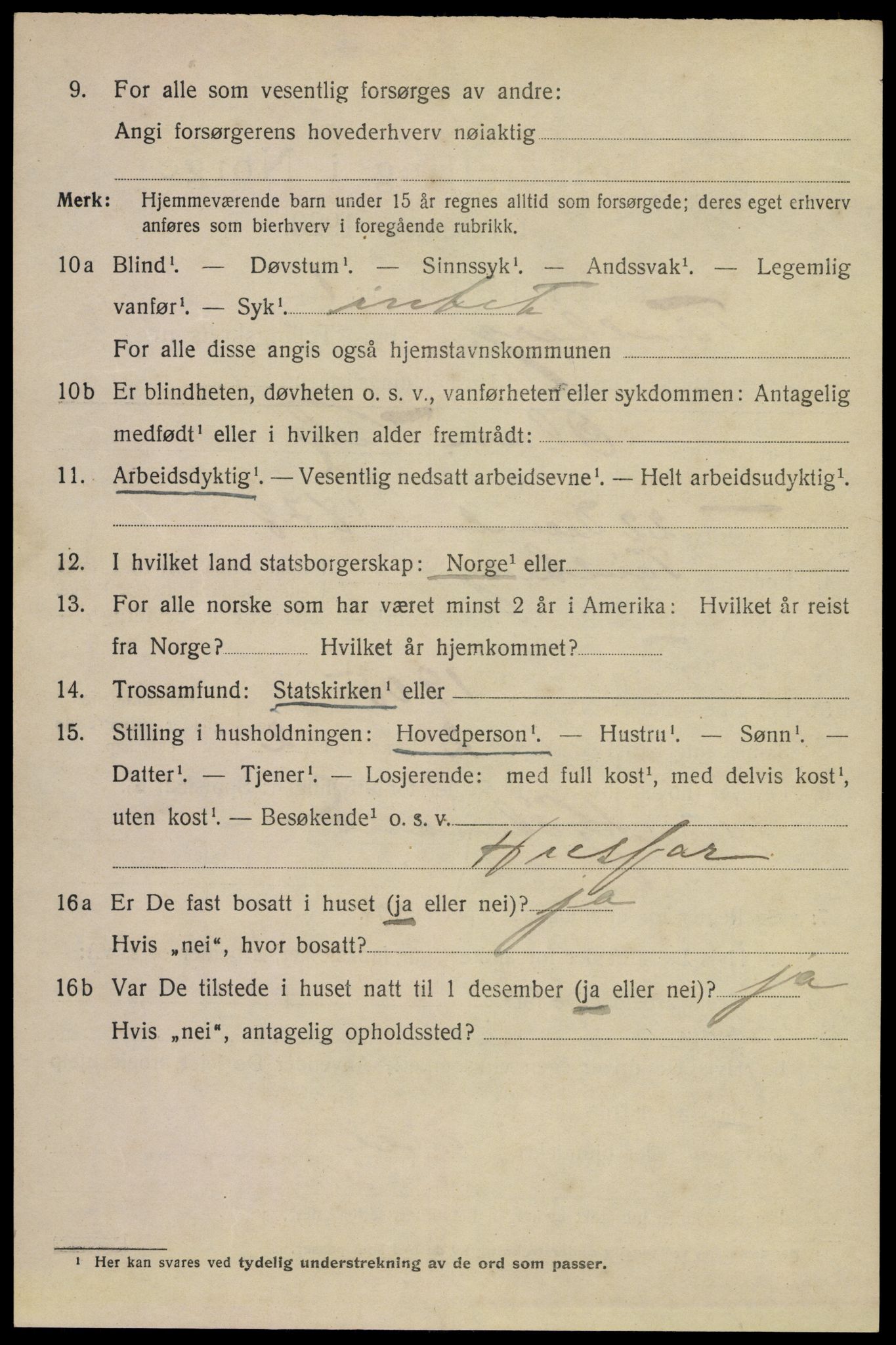 SAKO, 1920 census for Tønsberg, 1920, p. 20190