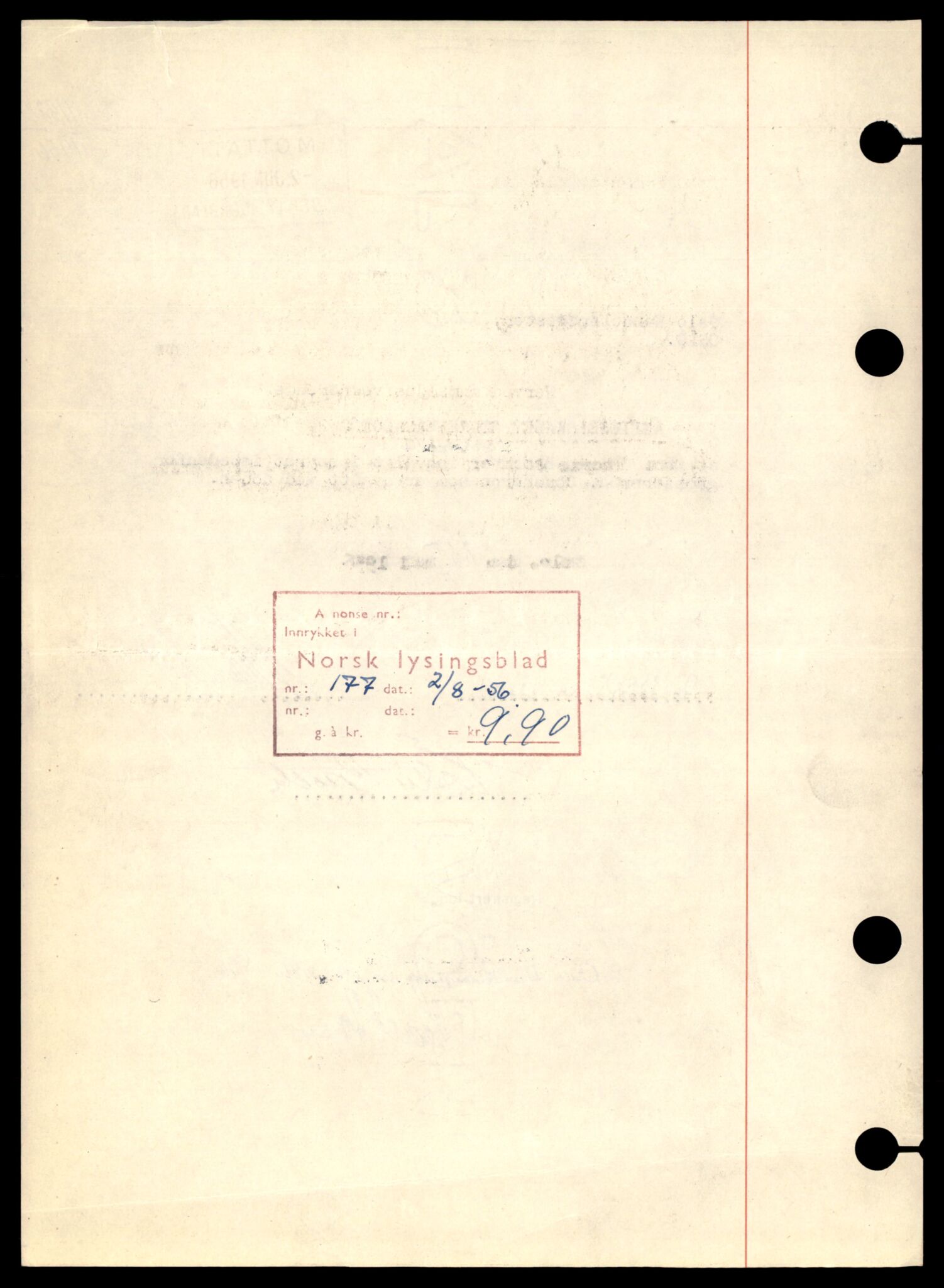Oslo byfogd, Handelsregisteret, SAT/A-10867/G/Gc/Gca/L0540: Ikke konverterte foretak, Ned-Nep, 1890-1990, p. 4