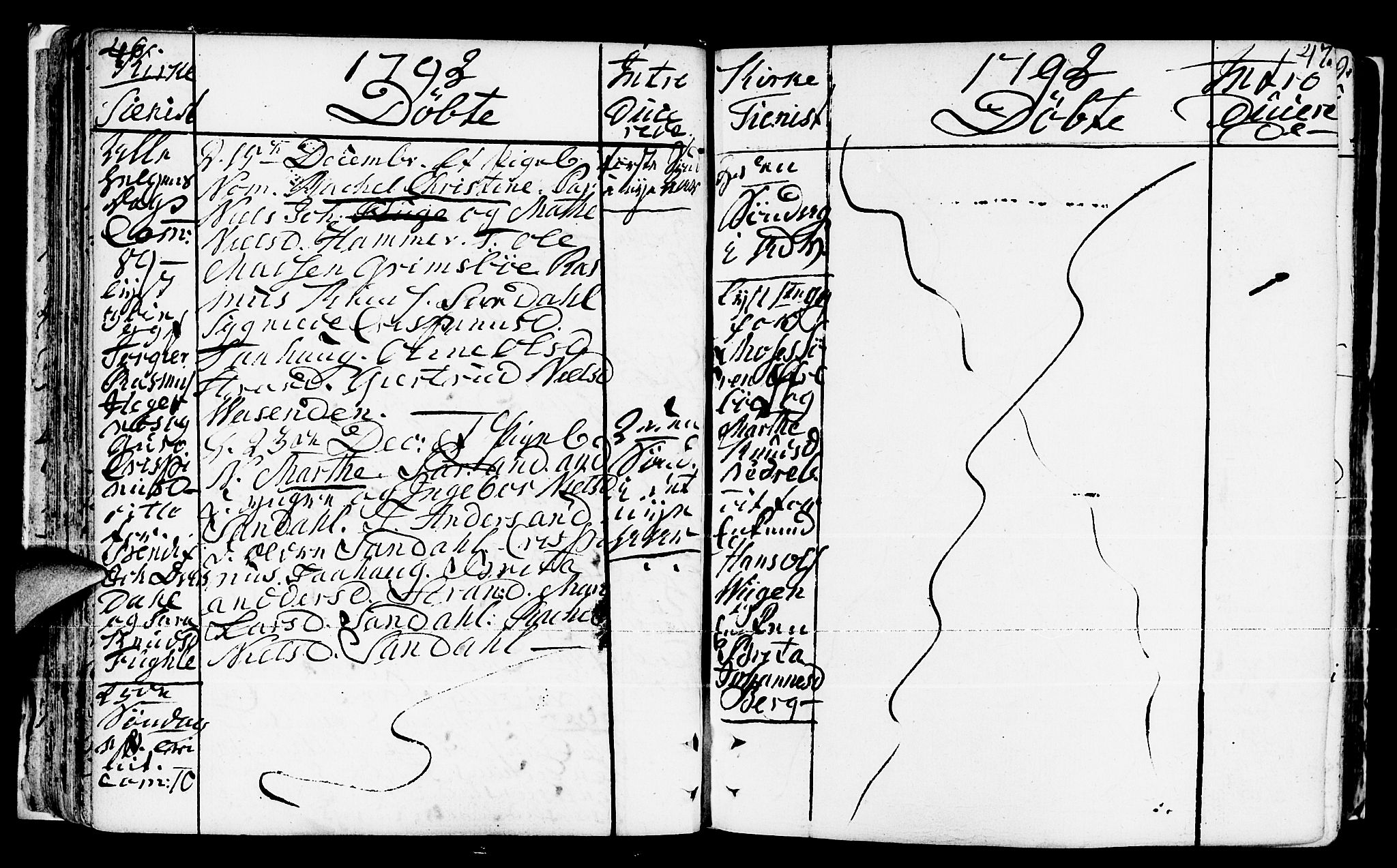 Jølster sokneprestembete, AV/SAB-A-80701/H/Haa/Haaa/L0005: Parish register (official) no. A 5, 1790-1821, p. 46-47