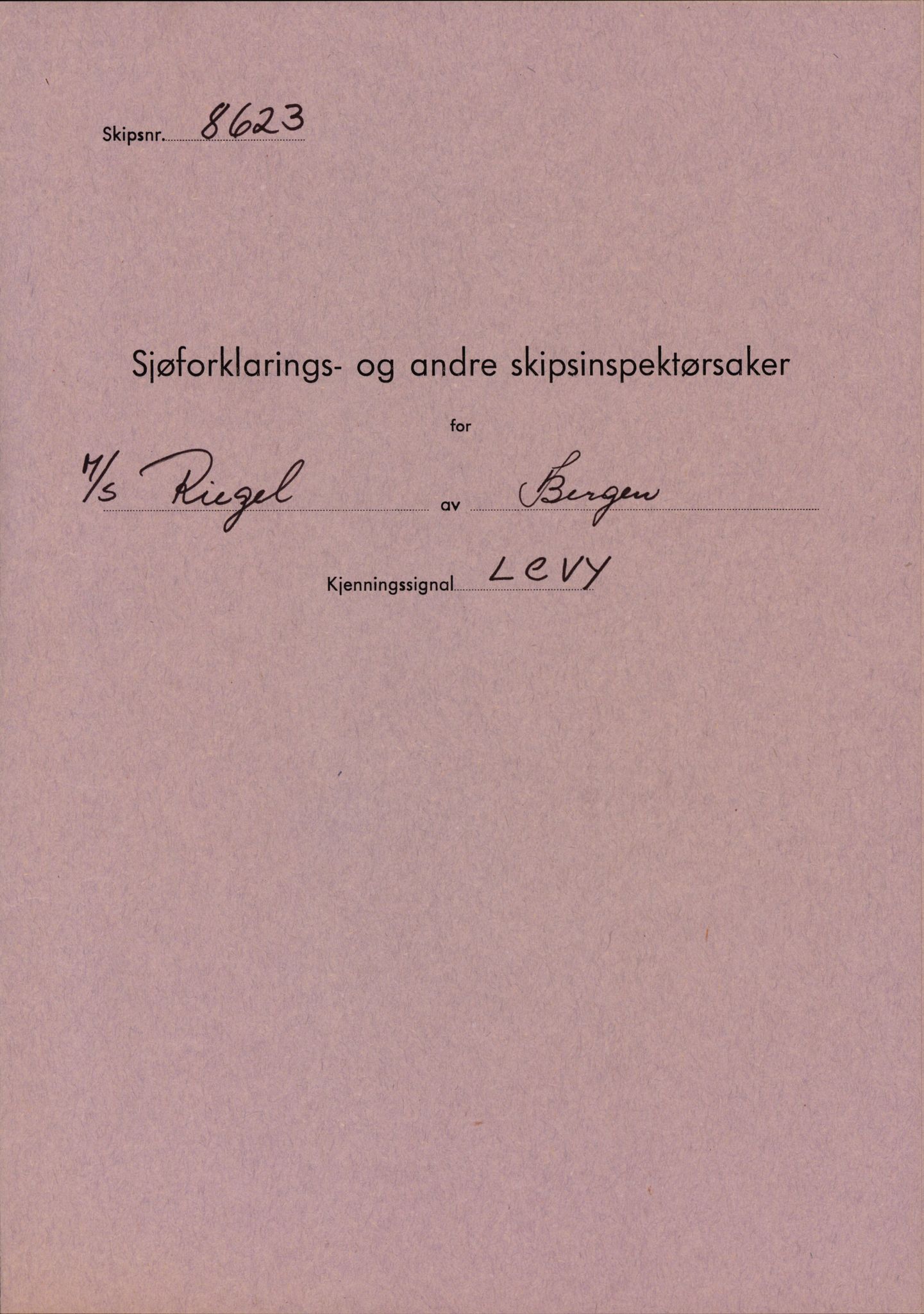 Sjøfartsdirektoratet med forløpere, skipsmapper slettede skip, AV/RA-S-4998/F/Fb/L0072: --, 1949, p. 3