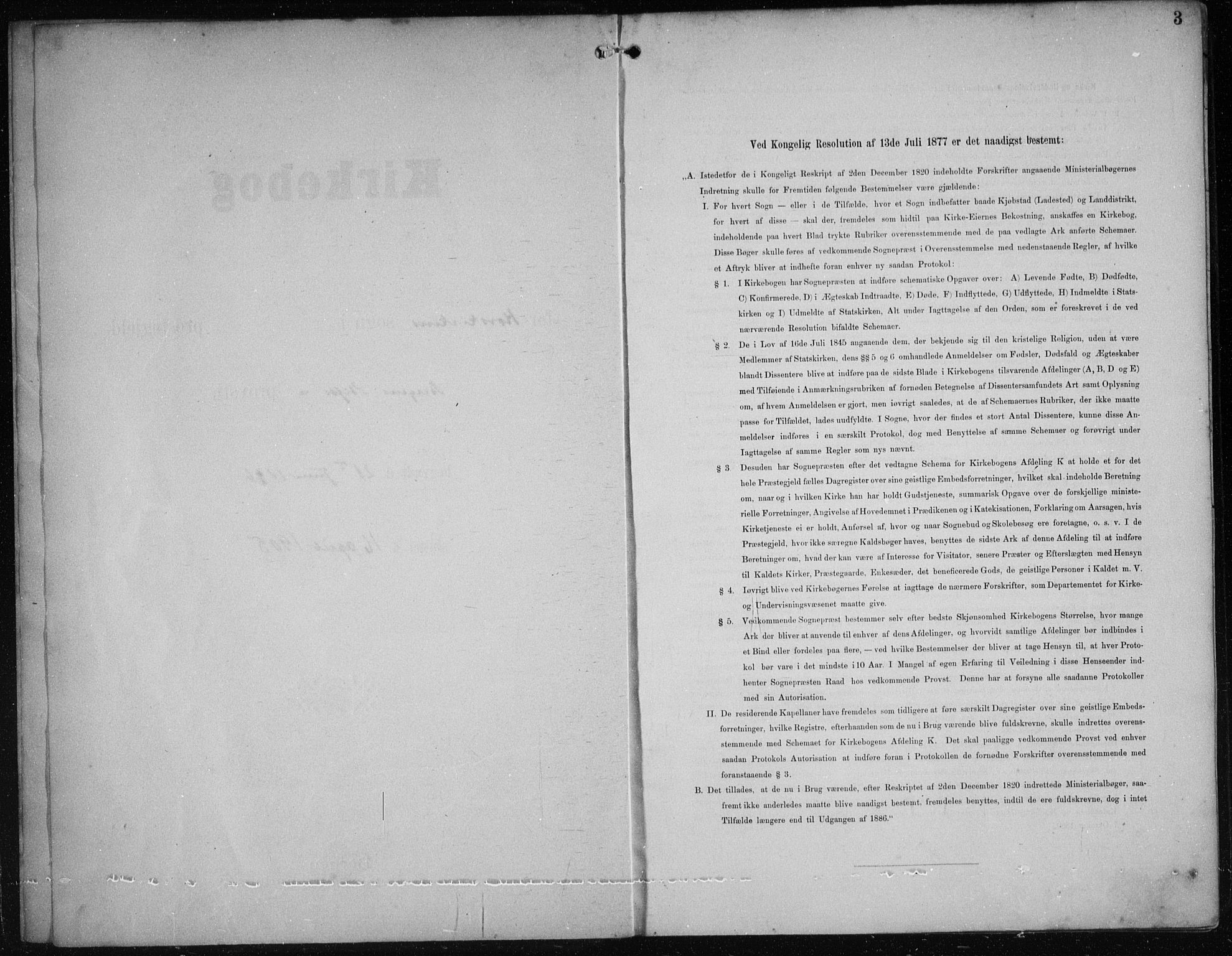 Korskirken sokneprestembete, AV/SAB-A-76101/H/Hab: Parish register (copy) no. B 10, 1896-1905, p. 3