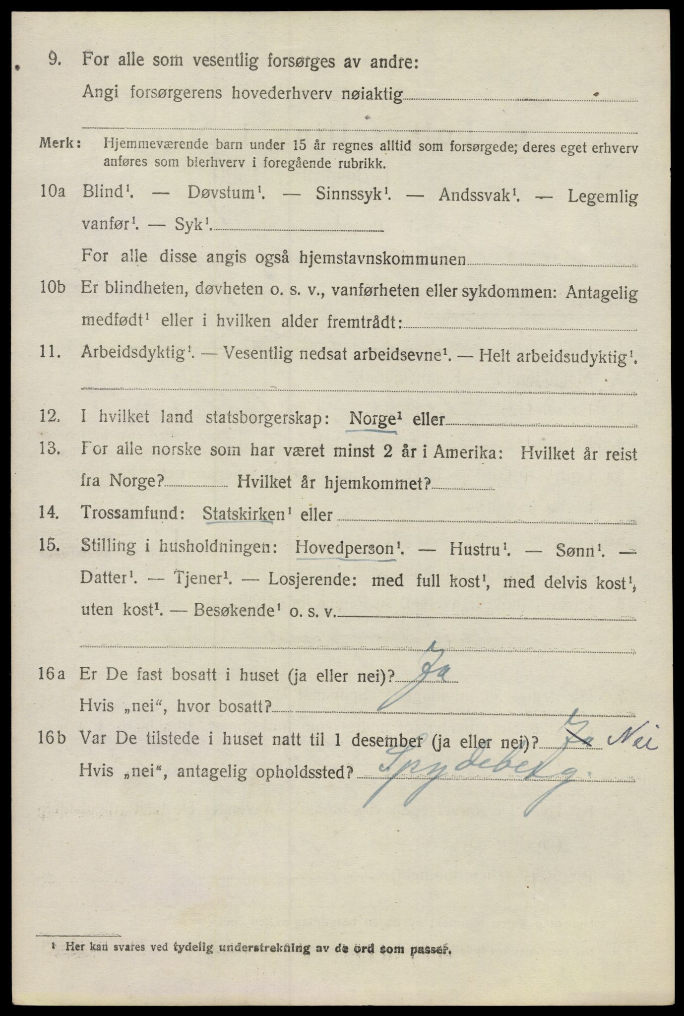 SAO, 1920 census for Kråkerøy, 1920, p. 4867