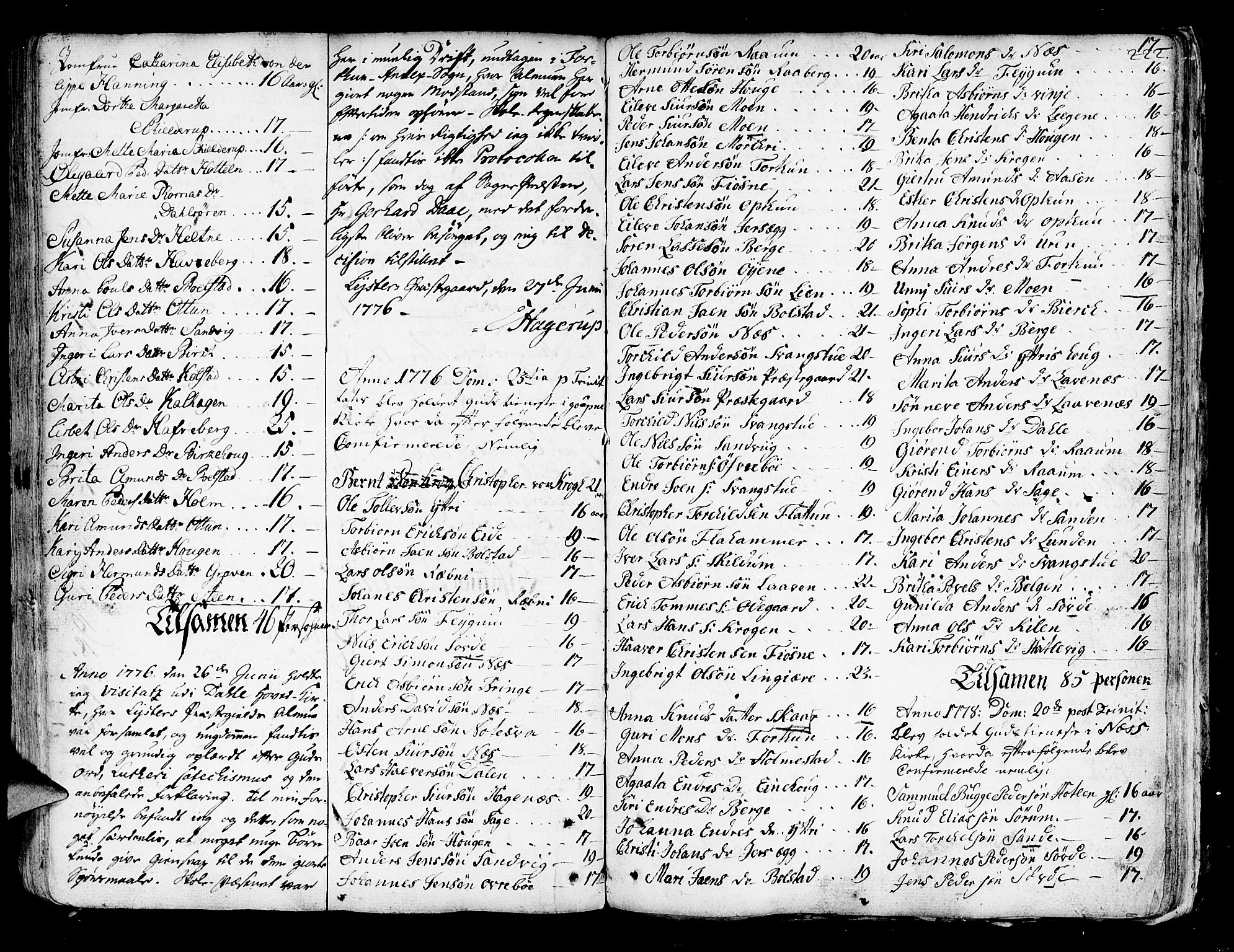 Luster sokneprestembete, SAB/A-81101/H/Haa/Haaa/L0001: Parish register (official) no. A 1, 1731-1803, p. 222