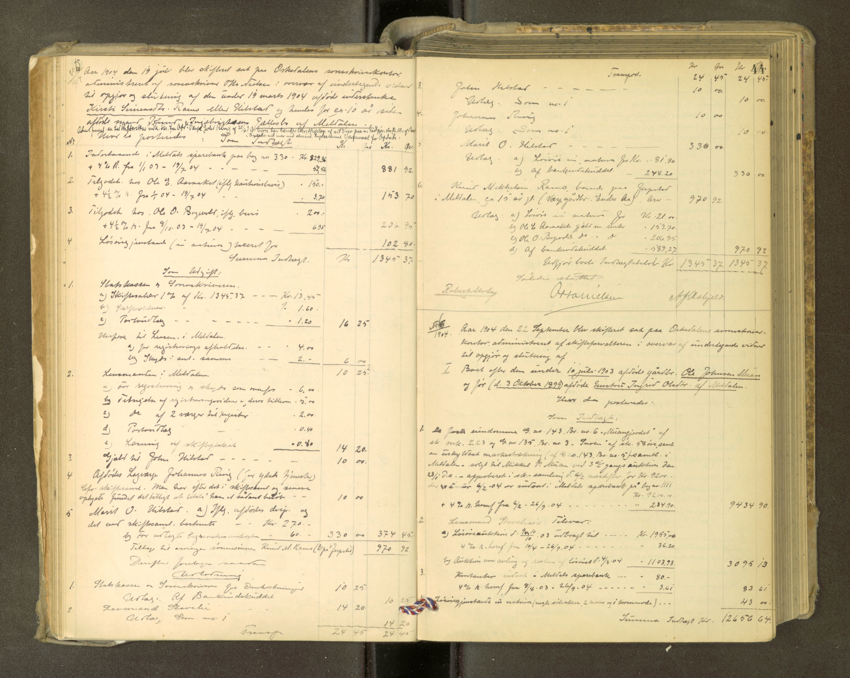 Orkdal sorenskriveri, AV/SAT-A-4169/1/3/3Aa/L0015: Skifteprotokoller, 1902-1915, p. 43b-44a