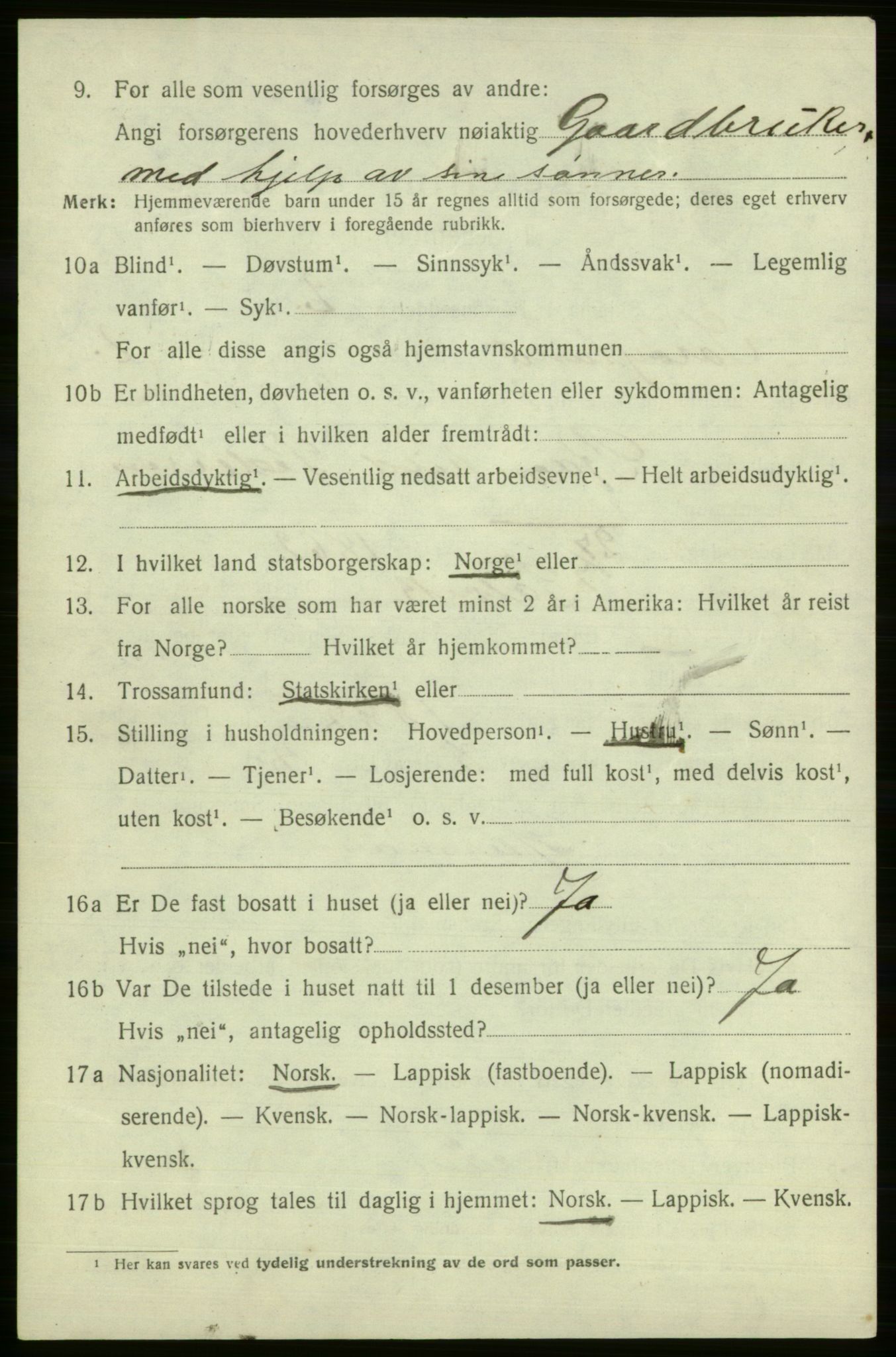 SATØ, 1920 census for Sørøysund rural district, 1920, p. 661